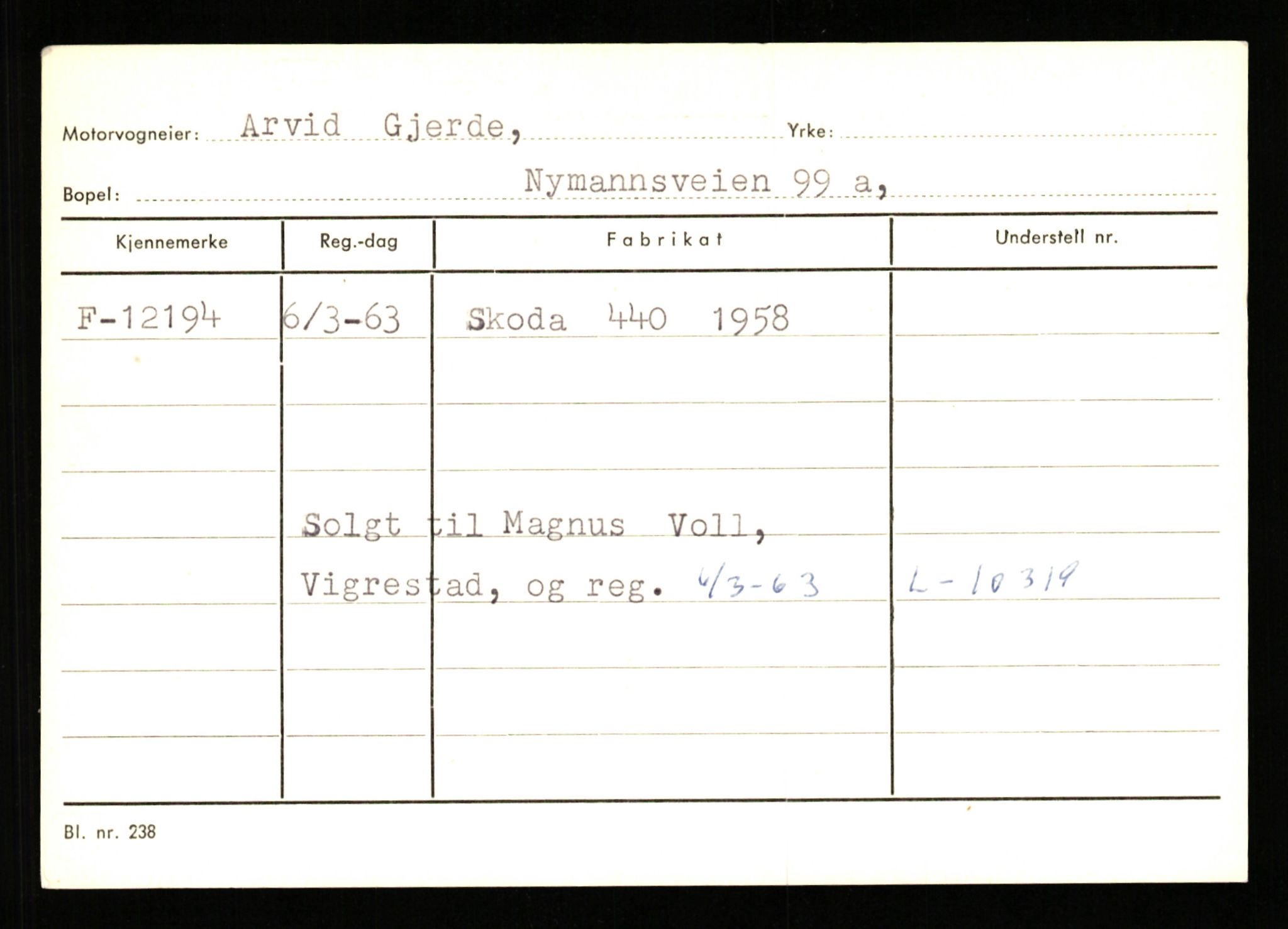 Stavanger trafikkstasjon, SAST/A-101942/0/G/L0003: Registreringsnummer: 10466 - 15496, 1930-1971, s. 1551