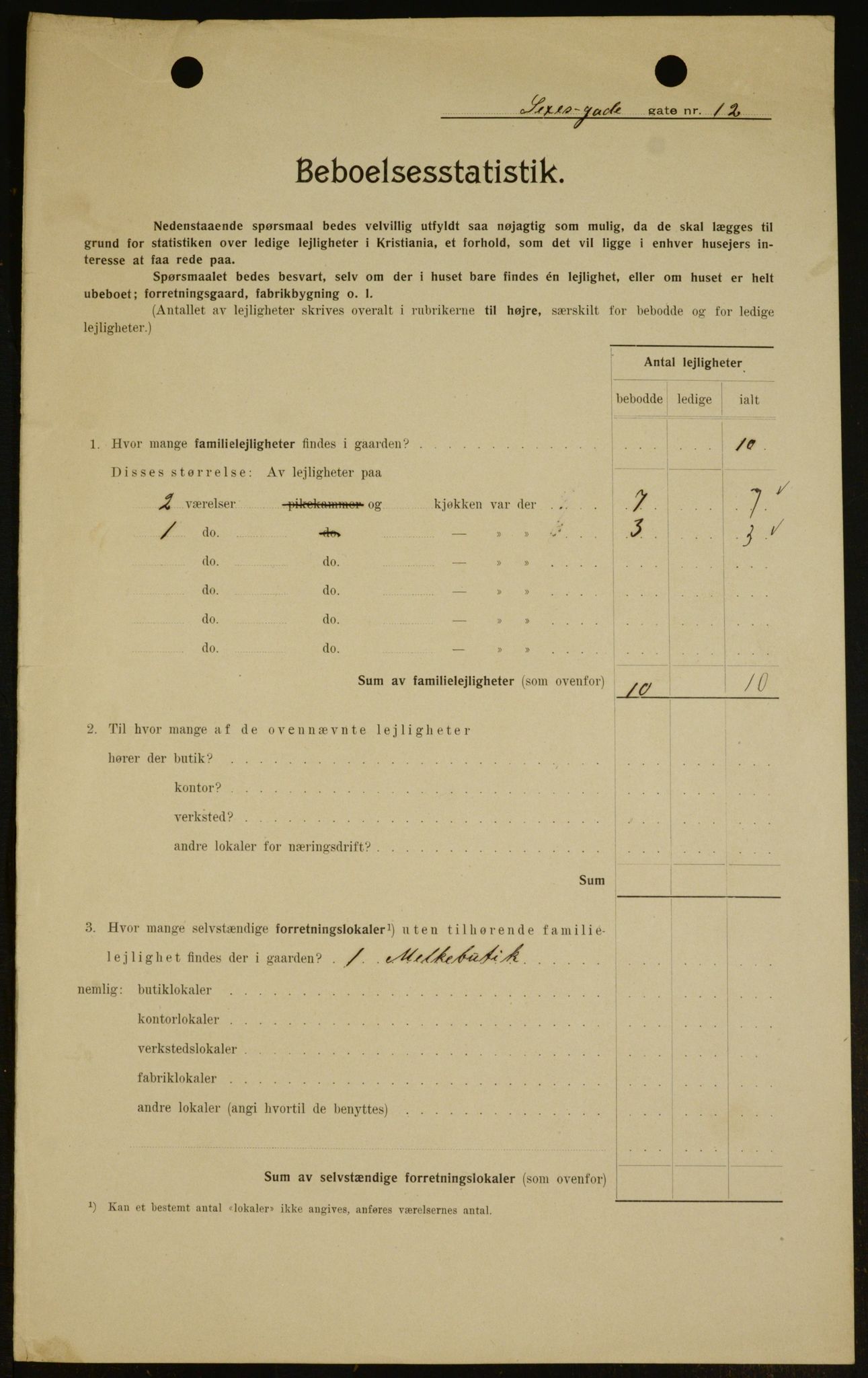 OBA, Kommunal folketelling 1.2.1909 for Kristiania kjøpstad, 1909, s. 86026