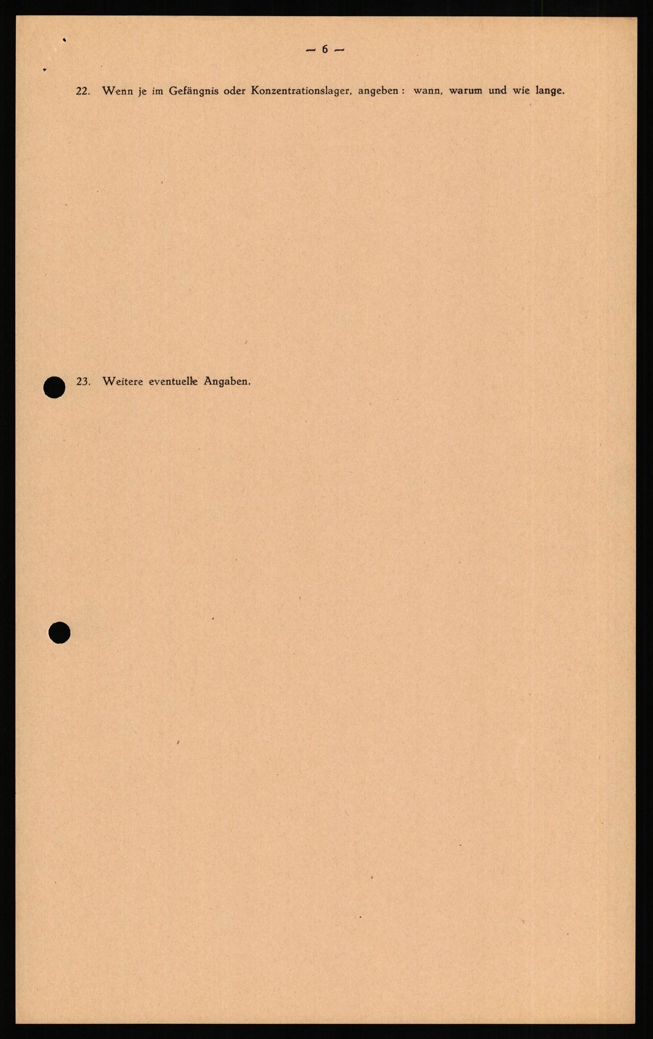 Forsvaret, Forsvarets overkommando II, AV/RA-RAFA-3915/D/Db/L0021: CI Questionaires. Tyske okkupasjonsstyrker i Norge. Tyskere., 1945-1946, s. 76