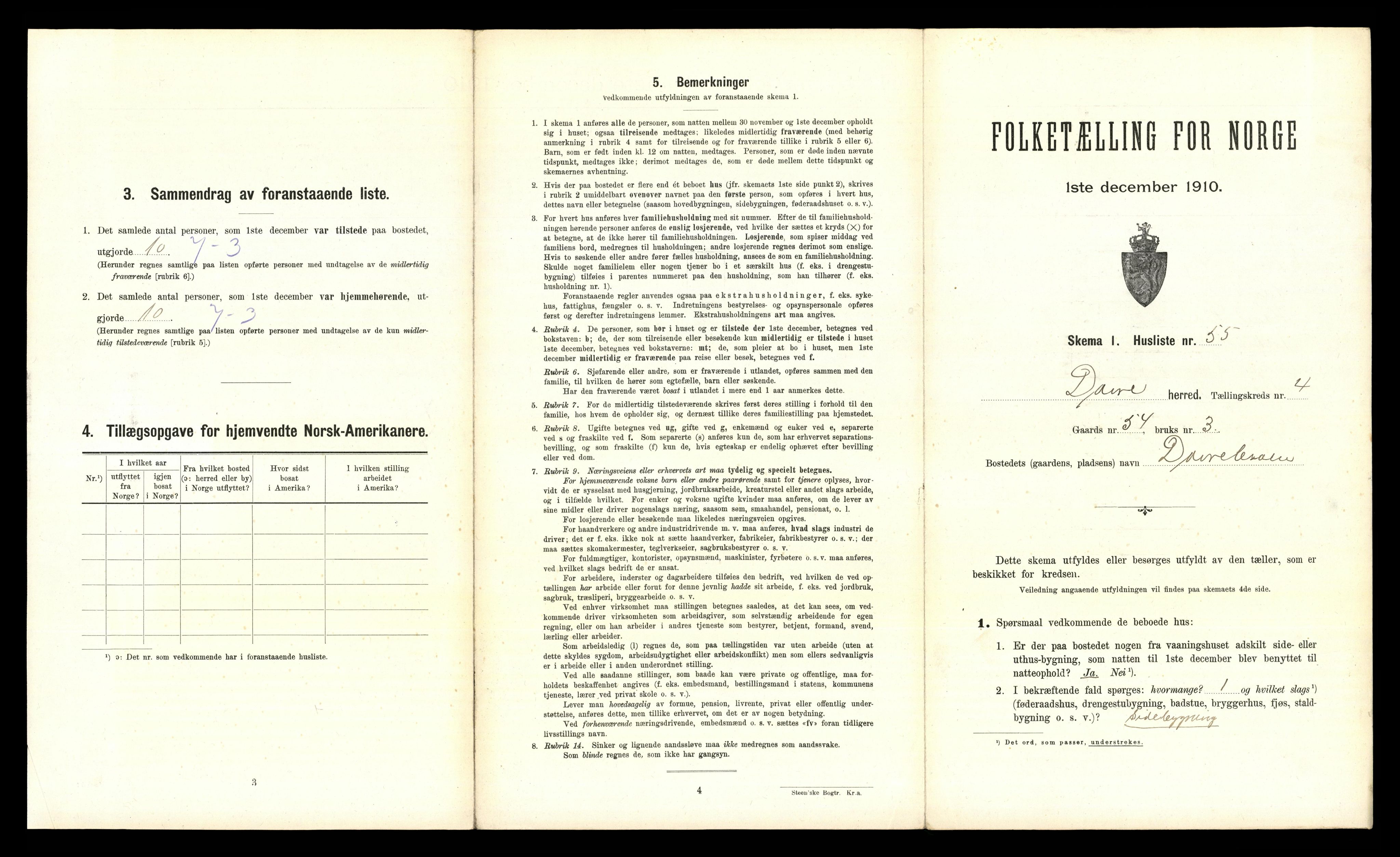 RA, Folketelling 1910 for 0511 Dovre herred, 1910, s. 659