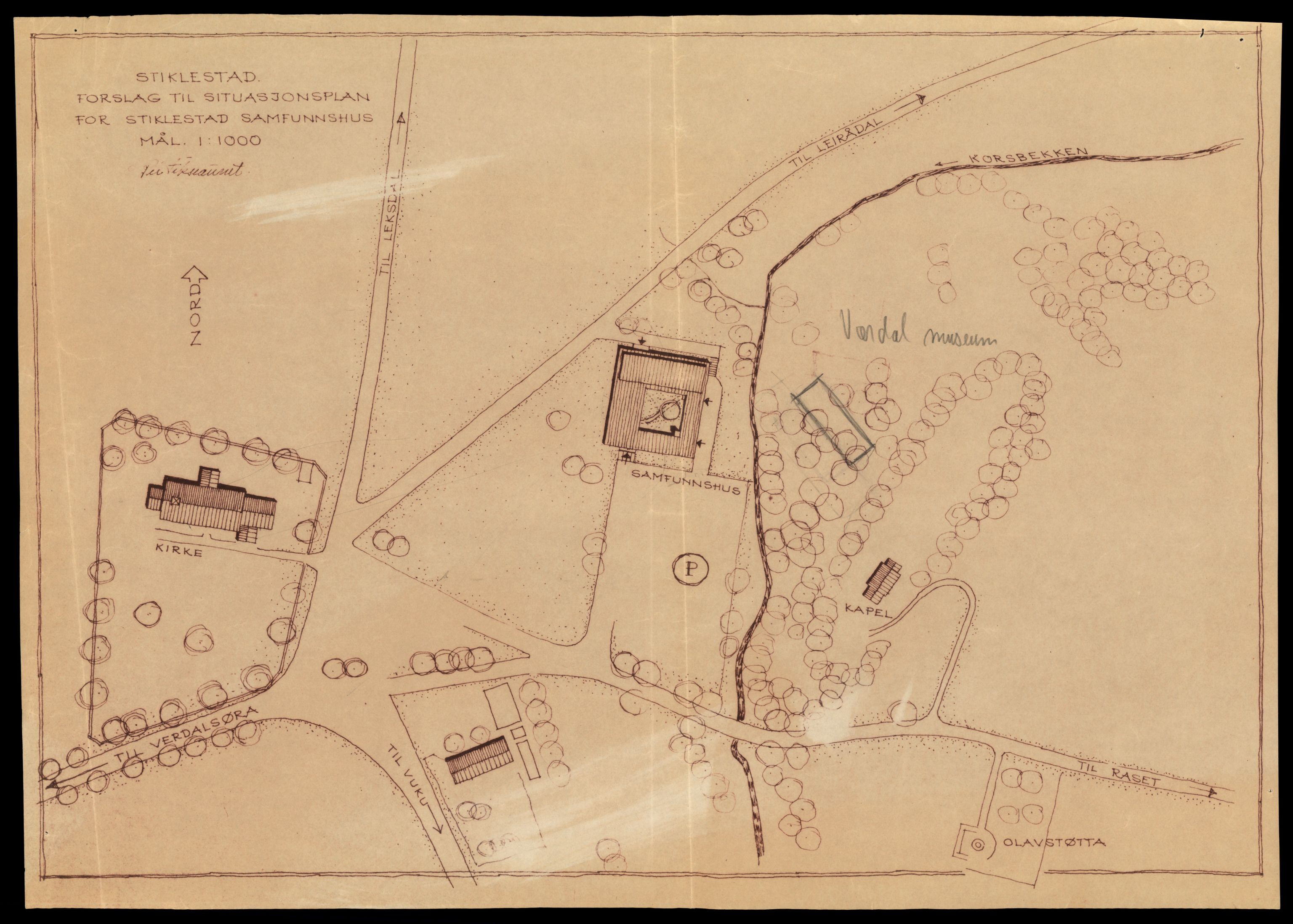 Fortidsminneforeningen, Den trønderske avdeling, AV/SAT-PA-0592/D/Da/L0037: Sakarkiv etter nøkkel, s. 57