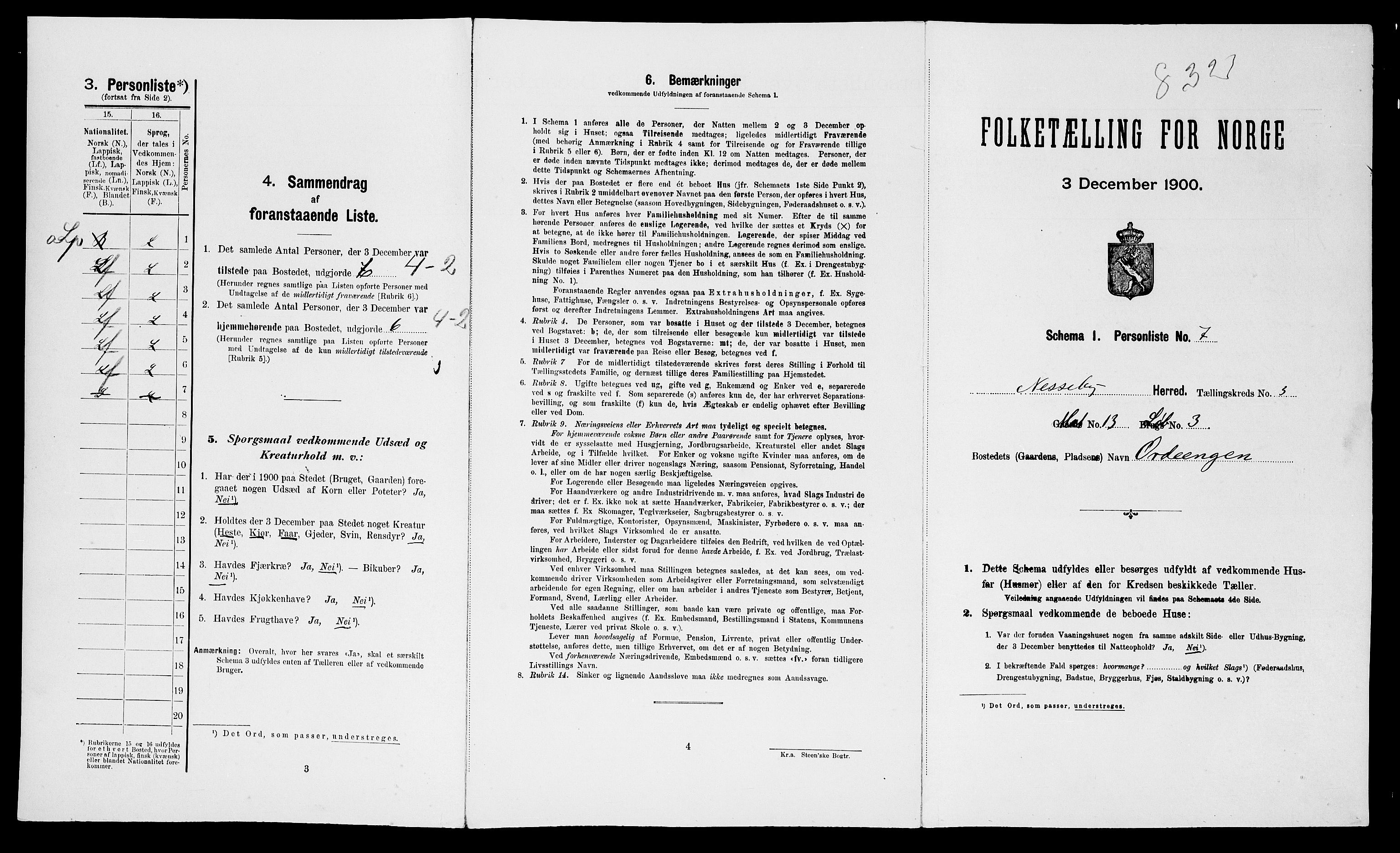 SATØ, Folketelling 1900 for 2027 Nesseby herred, 1900, s. 220