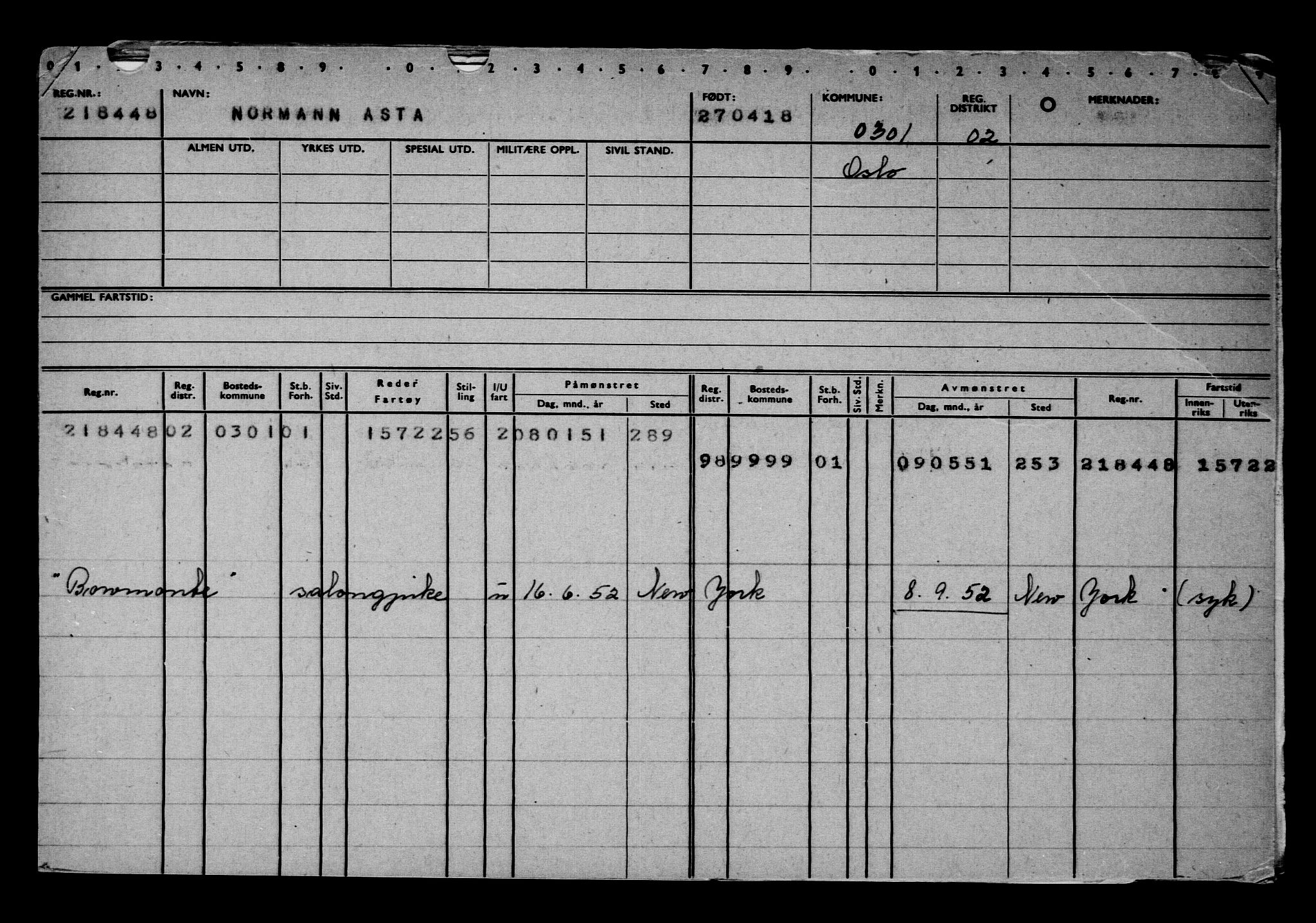 Direktoratet for sjømenn, AV/RA-S-3545/G/Gb/L0157: Hovedkort, 1918, s. 640