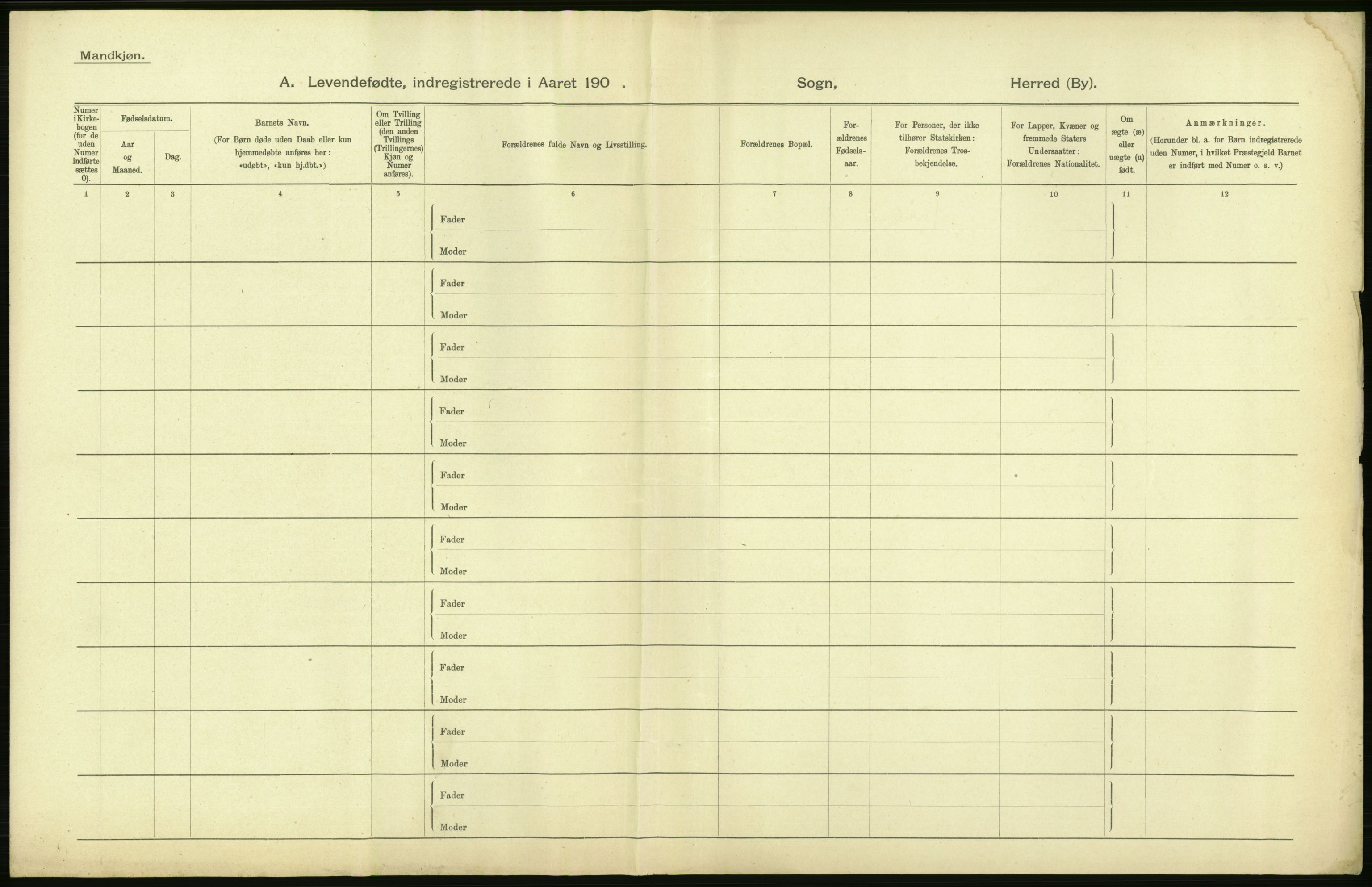 Statistisk sentralbyrå, Sosiodemografiske emner, Befolkning, AV/RA-S-2228/D/Df/Dfa/Dfaa/L0002: Akershus amt: Fødte, gifte, døde, 1903, s. 4