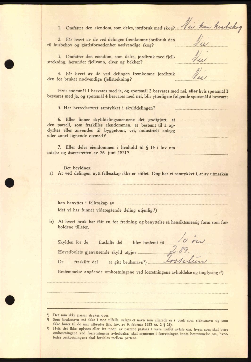 Romsdal sorenskriveri, AV/SAT-A-4149/1/2/2C: Pantebok nr. A14, 1943-1943, Dagboknr: 1309/1943