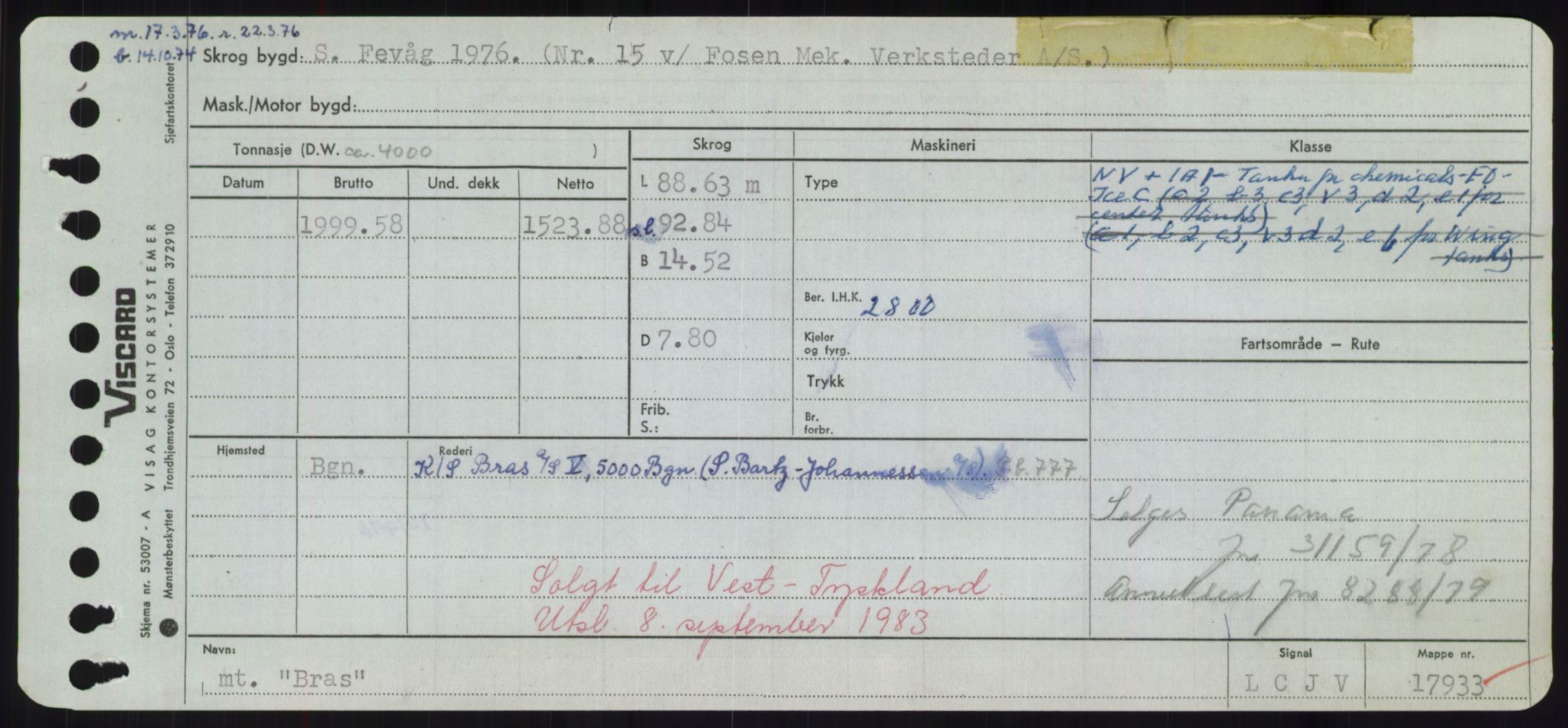 Sjøfartsdirektoratet med forløpere, Skipsmålingen, AV/RA-S-1627/H/Hd/L0005: Fartøy, Br-Byg, s. 107