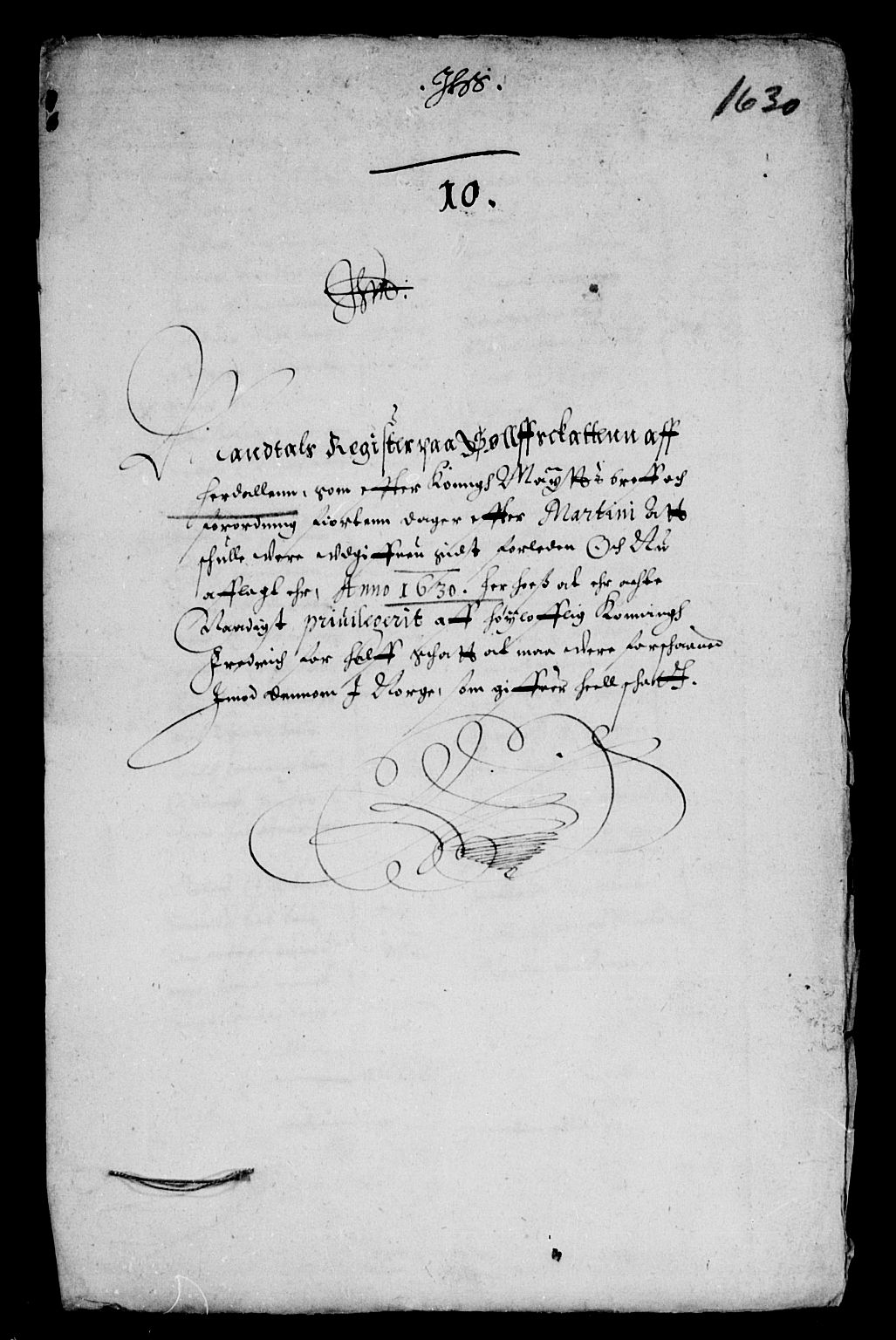 Rentekammeret inntil 1814, Reviderte regnskaper, Lensregnskaper, AV/RA-EA-5023/R/Rb/Rbw/L0045: Trondheim len, 1630-1631