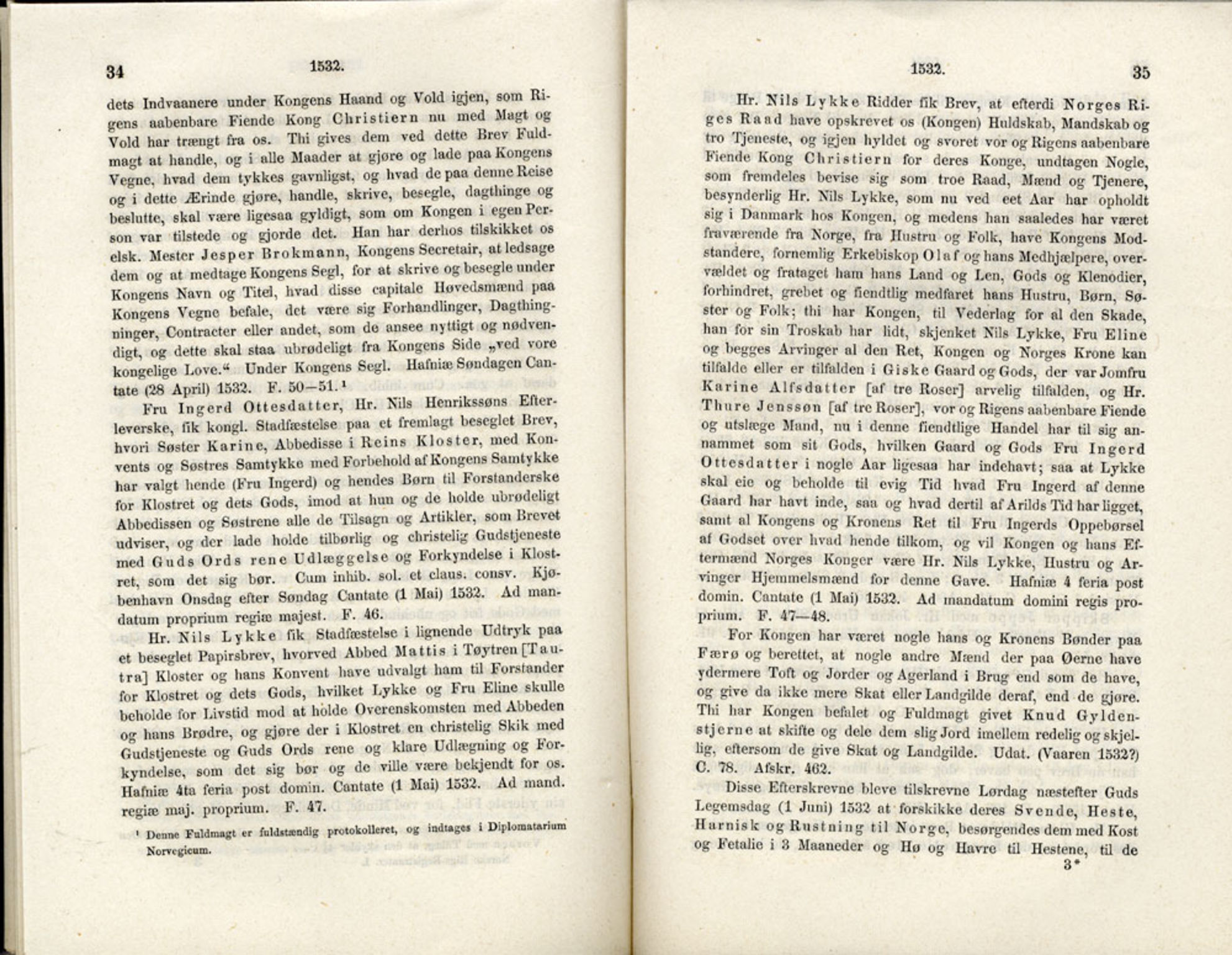 Publikasjoner utgitt av Det Norske Historiske Kildeskriftfond, PUBL/-/-/-: Norske Rigs-Registranter, bind 1, 1523-1571, s. 34-35