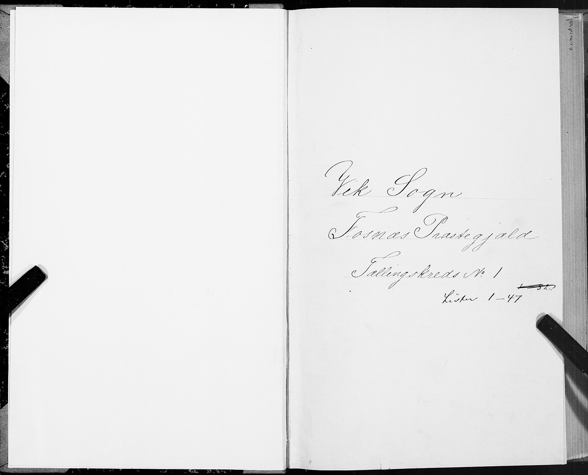 SAT, Folketelling 1875 for 1748P Fosnes prestegjeld, 1875