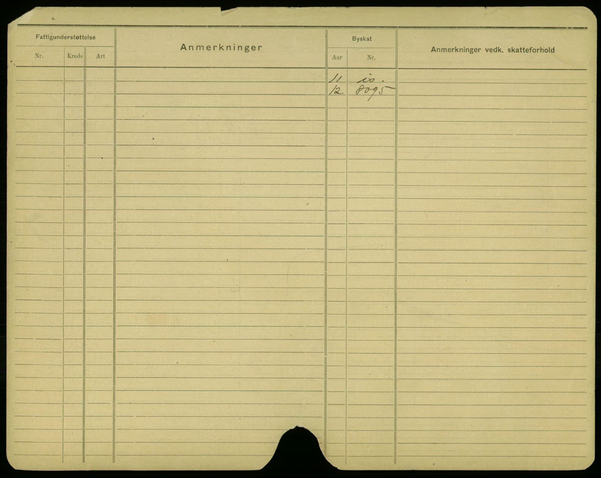 Oslo folkeregister, Registerkort, AV/SAO-A-11715/F/Fa/Fac/L0002: Menn, 1906-1914, s. 1230b