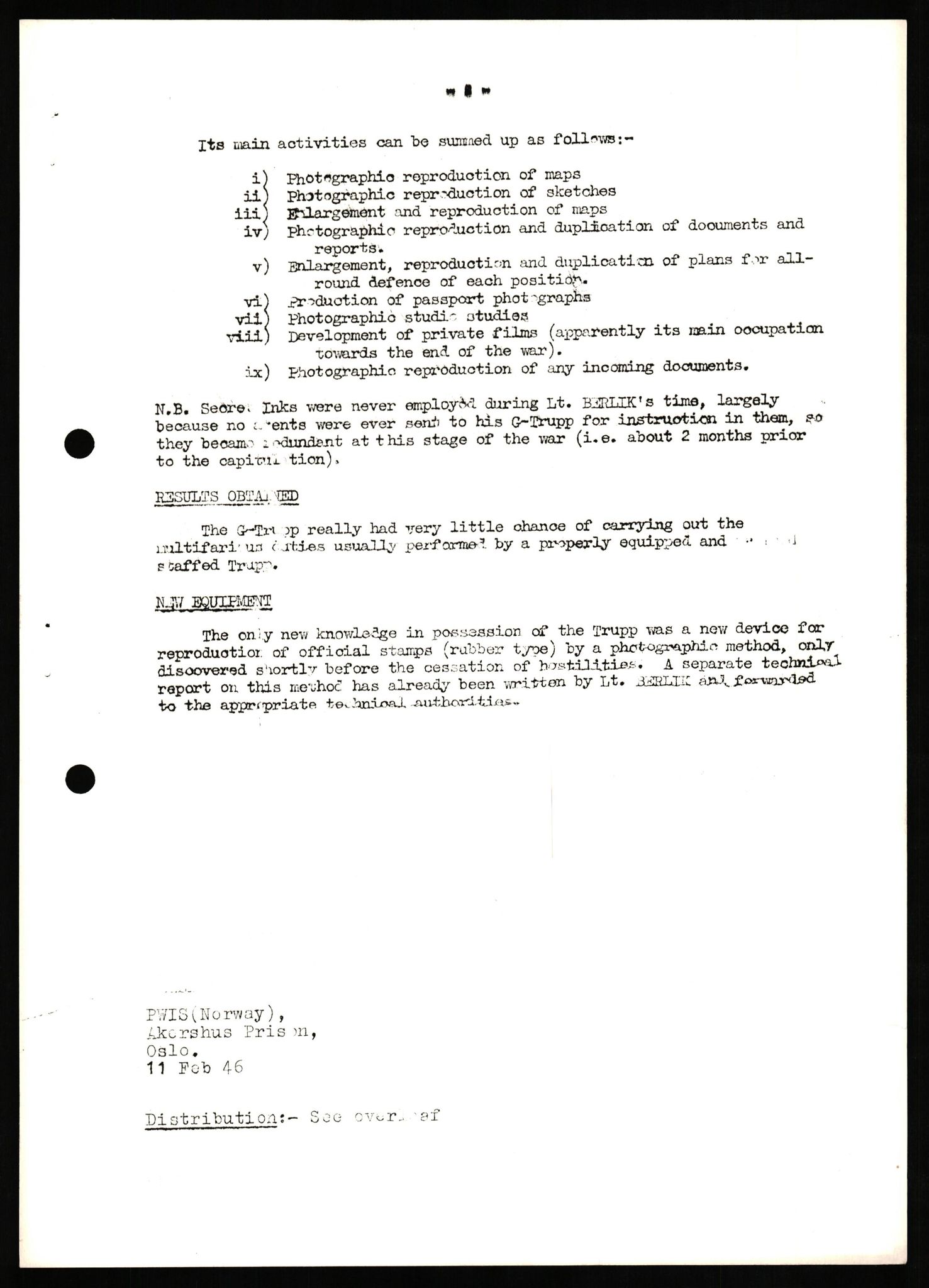 Forsvaret, Forsvarets overkommando II, AV/RA-RAFA-3915/D/Db/L0015: CI Questionaires. Tyske okkupasjonsstyrker i Norge. Tyskere., 1945-1946, s. 155