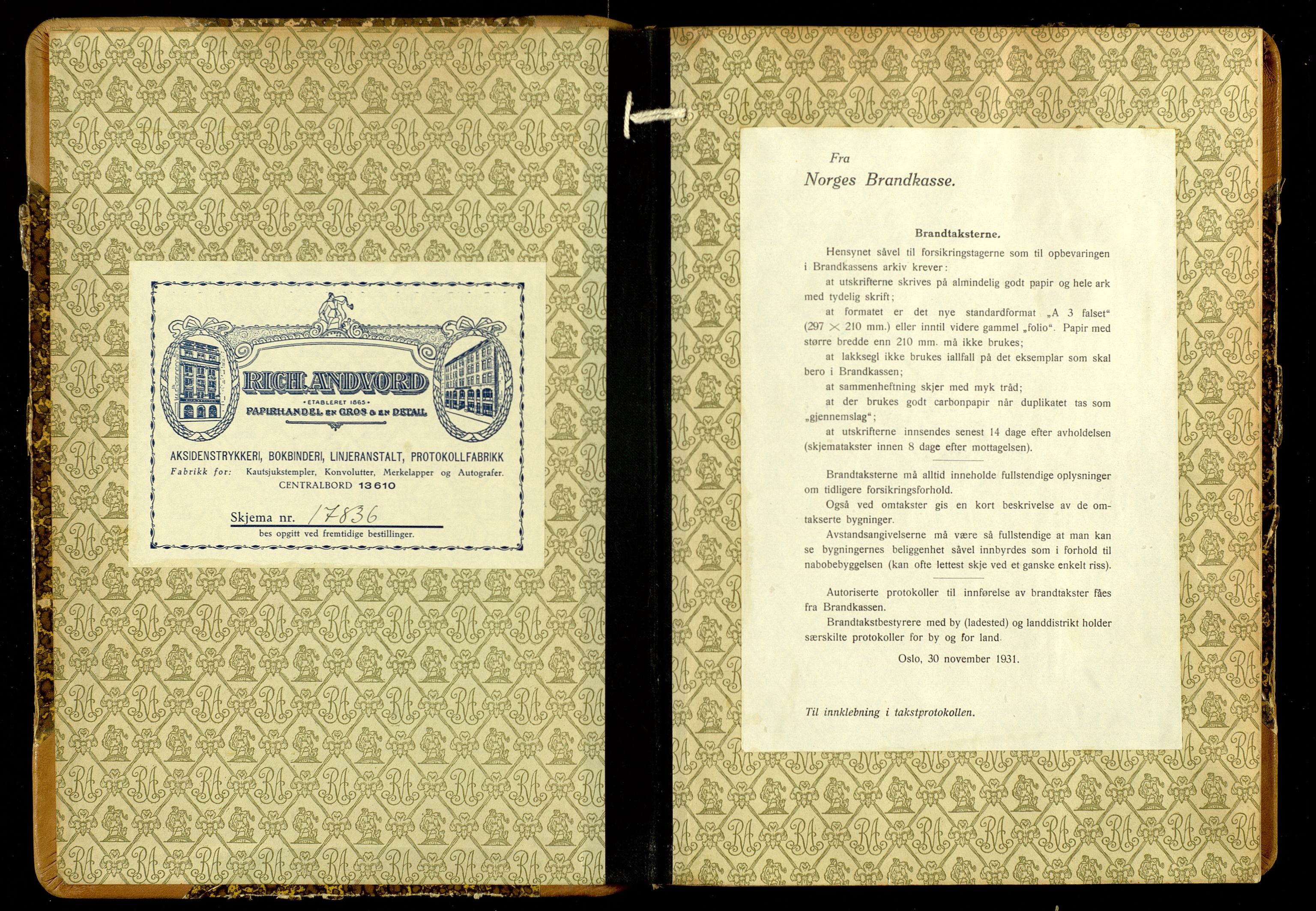 Norges Brannkasse, Engerdal, AV/SAH-NBRANE-025/F/L0008: Branntakstprotokoll, 1938-1950