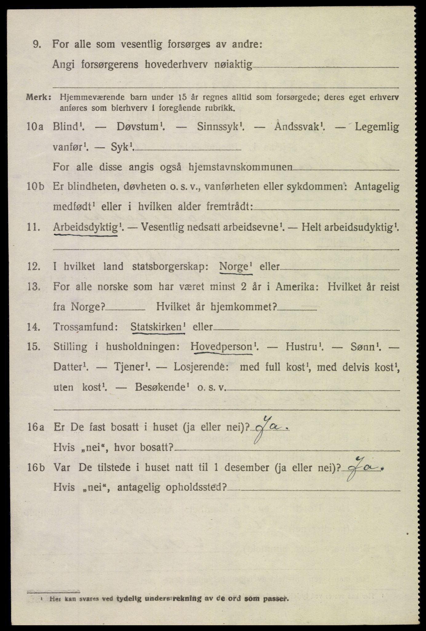 SAH, Folketelling 1920 for 0540 Sør-Aurdal herred, 1920, s. 5718