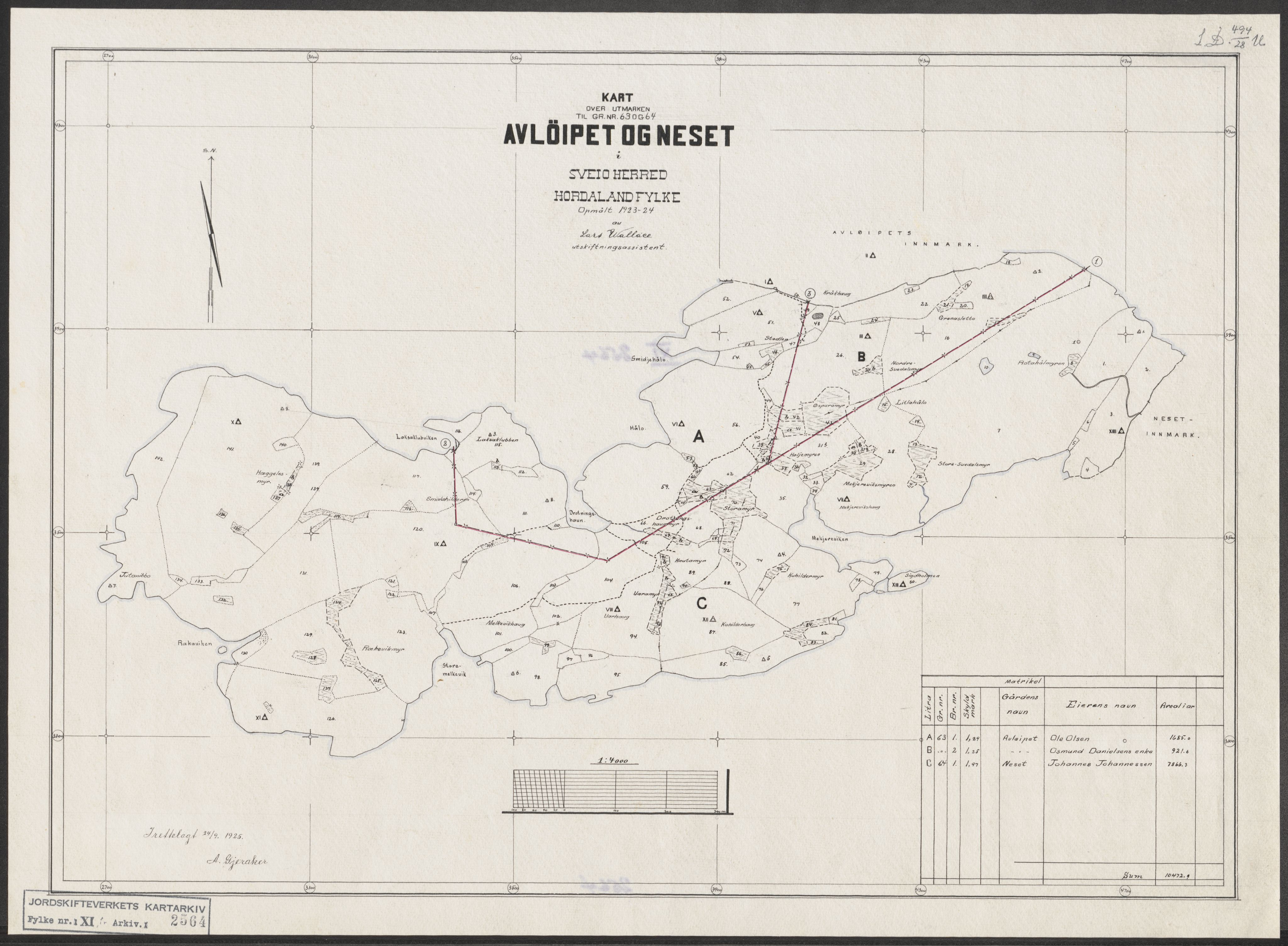 Jordskifteverkets kartarkiv, AV/RA-S-3929/T, 1859-1988, s. 2876