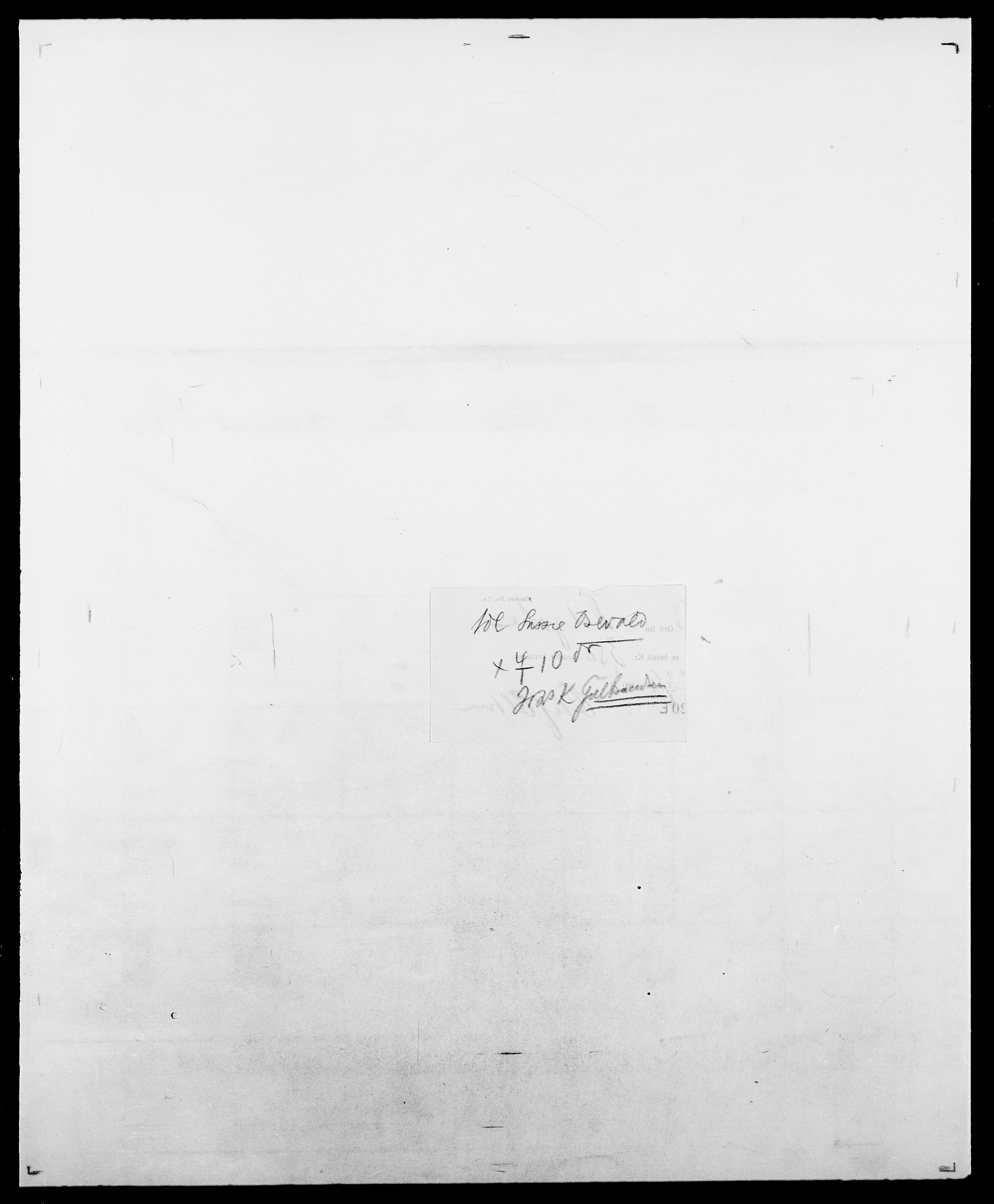 Delgobe, Charles Antoine - samling, SAO/PAO-0038/D/Da/L0029: Obel - Oxholm, s. 460