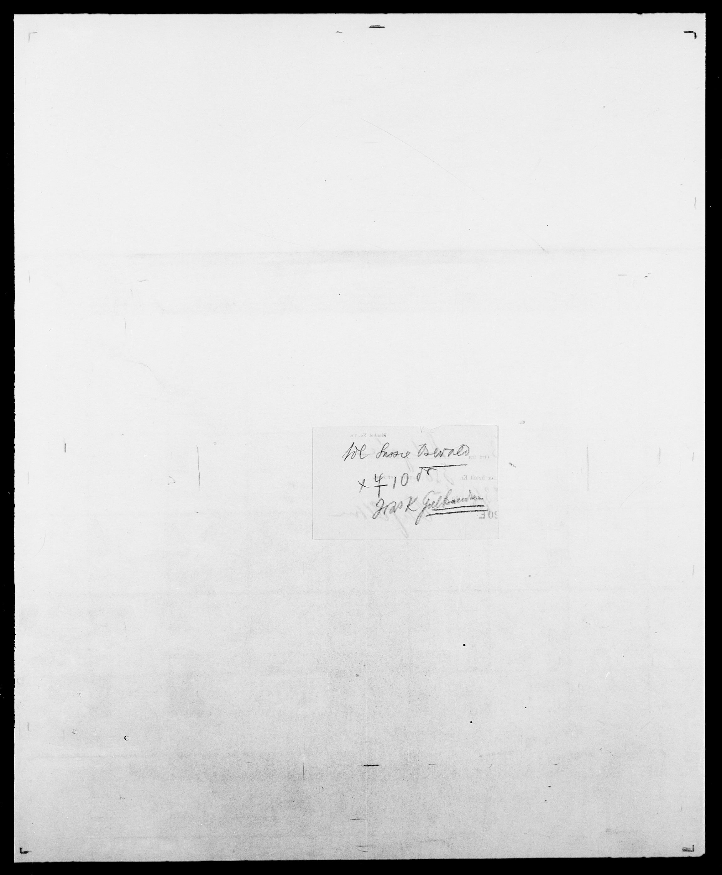 Delgobe, Charles Antoine - samling, AV/SAO-PAO-0038/D/Da/L0029: Obel - Oxholm, s. 460