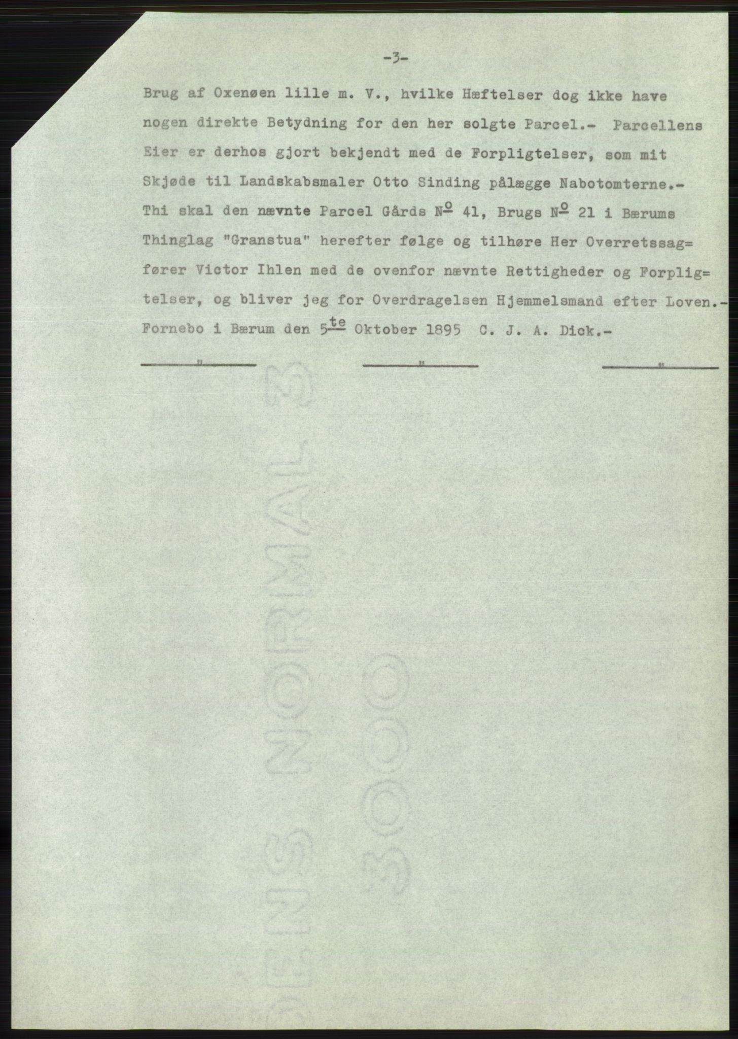 Statsarkivet i Oslo, AV/SAO-A-10621/Z/Zd/L0025: Avskrifter, j.nr 37-1147/1967, 1967, s. 57