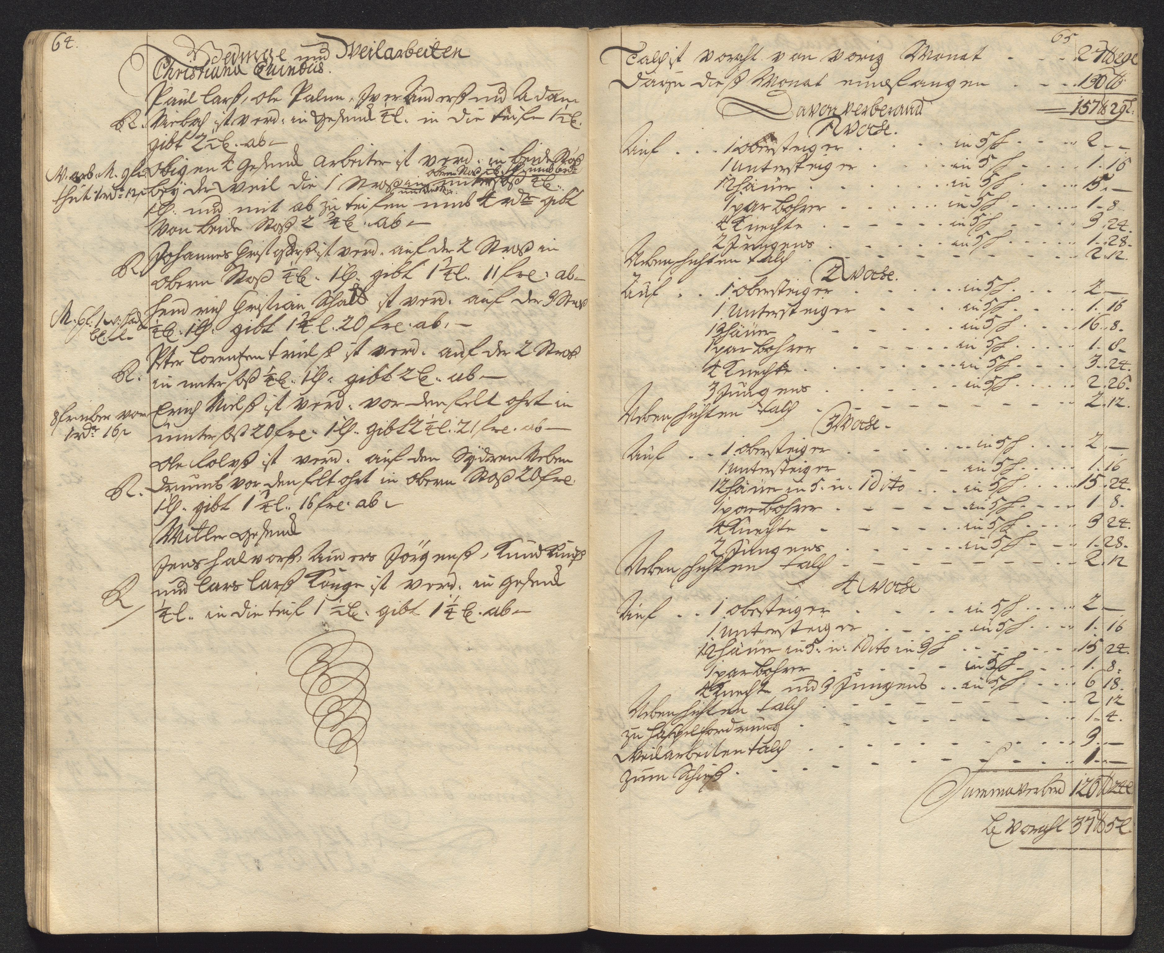 Kongsberg Sølvverk 1623-1816, AV/SAKO-EA-3135/001/D/Dc/Dcd/L0099: Utgiftsregnskap for gruver m.m., 1710, s. 566