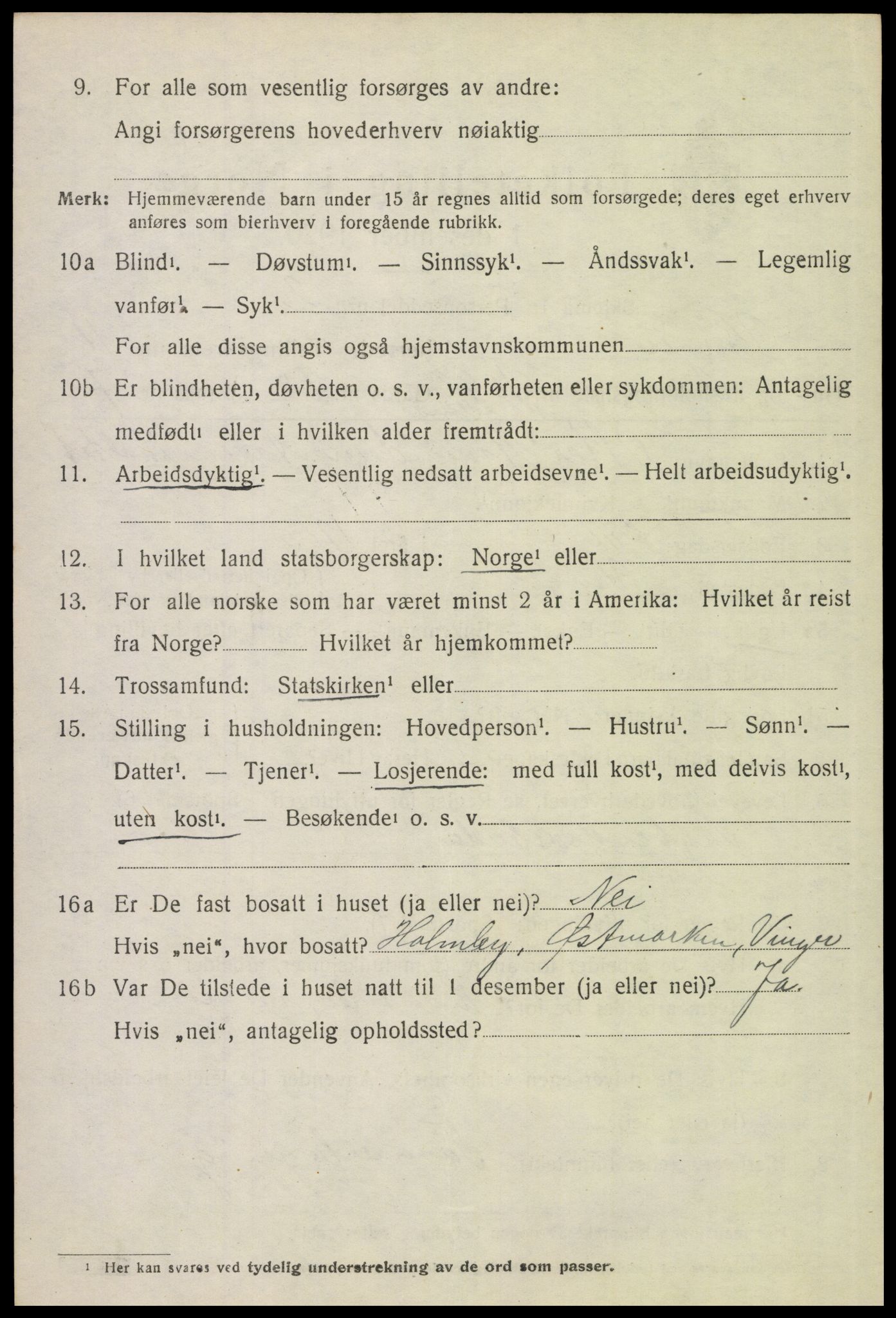 SAH, Folketelling 1920 for 0421 Vinger herred, 1920, s. 10203