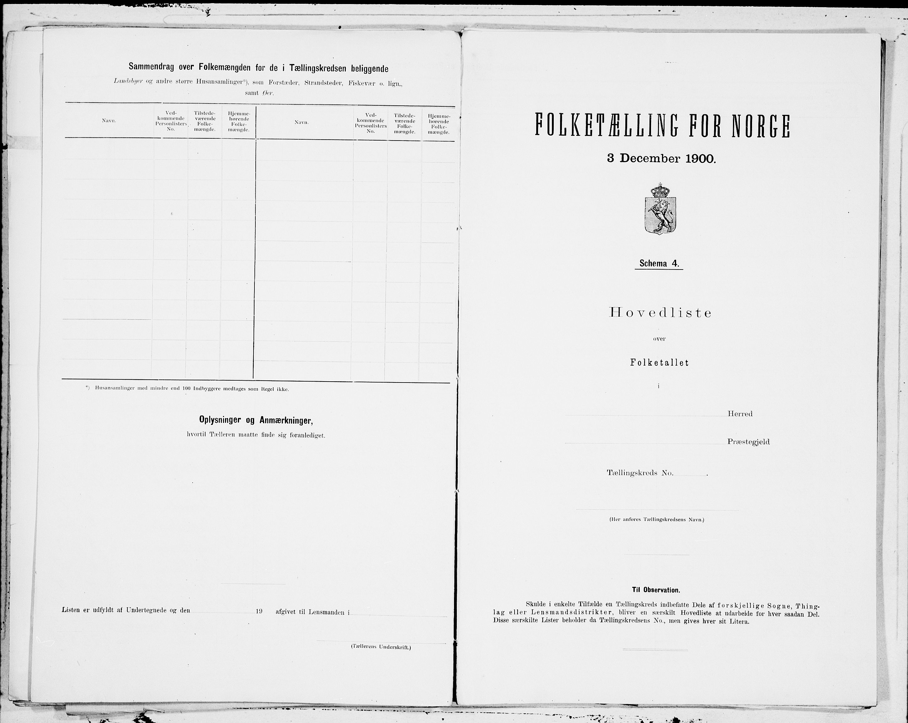 SAT, Folketelling 1900 for 1549 Bud herred, 1900, s. 4