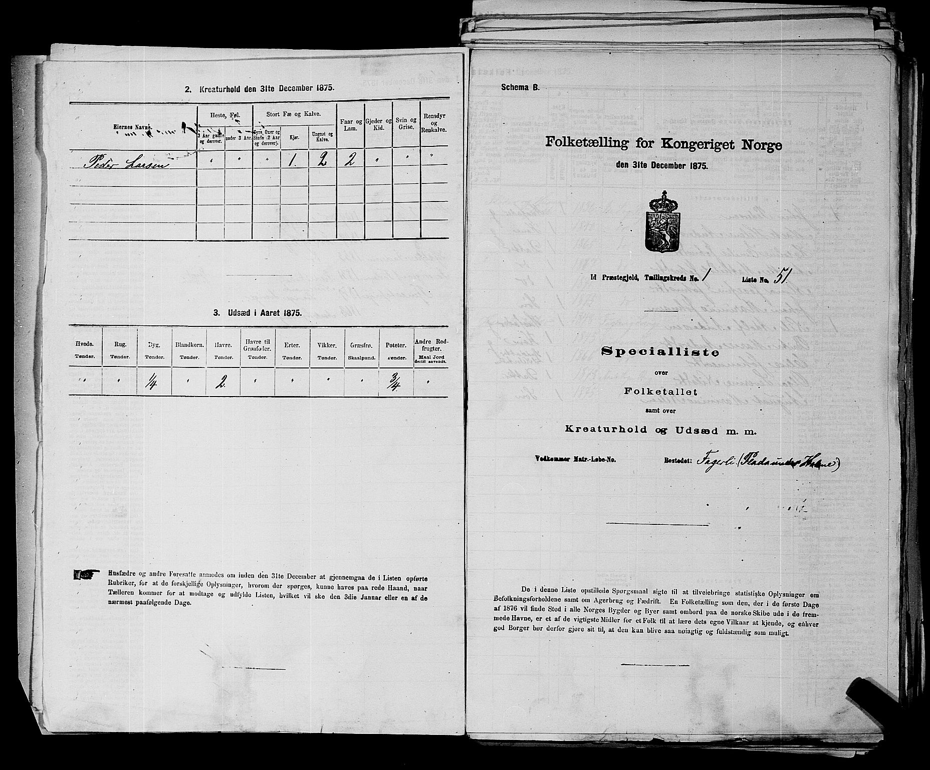 RA, Folketelling 1875 for 0117P Idd prestegjeld, 1875, s. 39