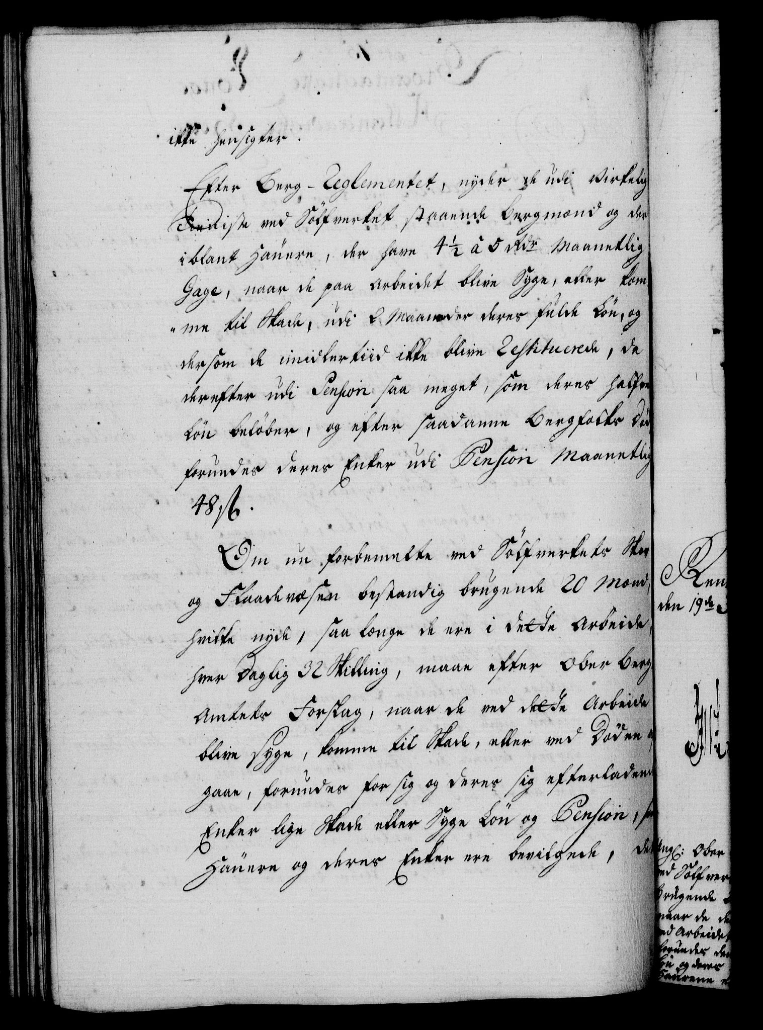 Rentekammeret, Kammerkanselliet, RA/EA-3111/G/Gf/Gfa/L0037: Norsk relasjons- og resolusjonsprotokoll (merket RK 52.37), 1755, s. 417