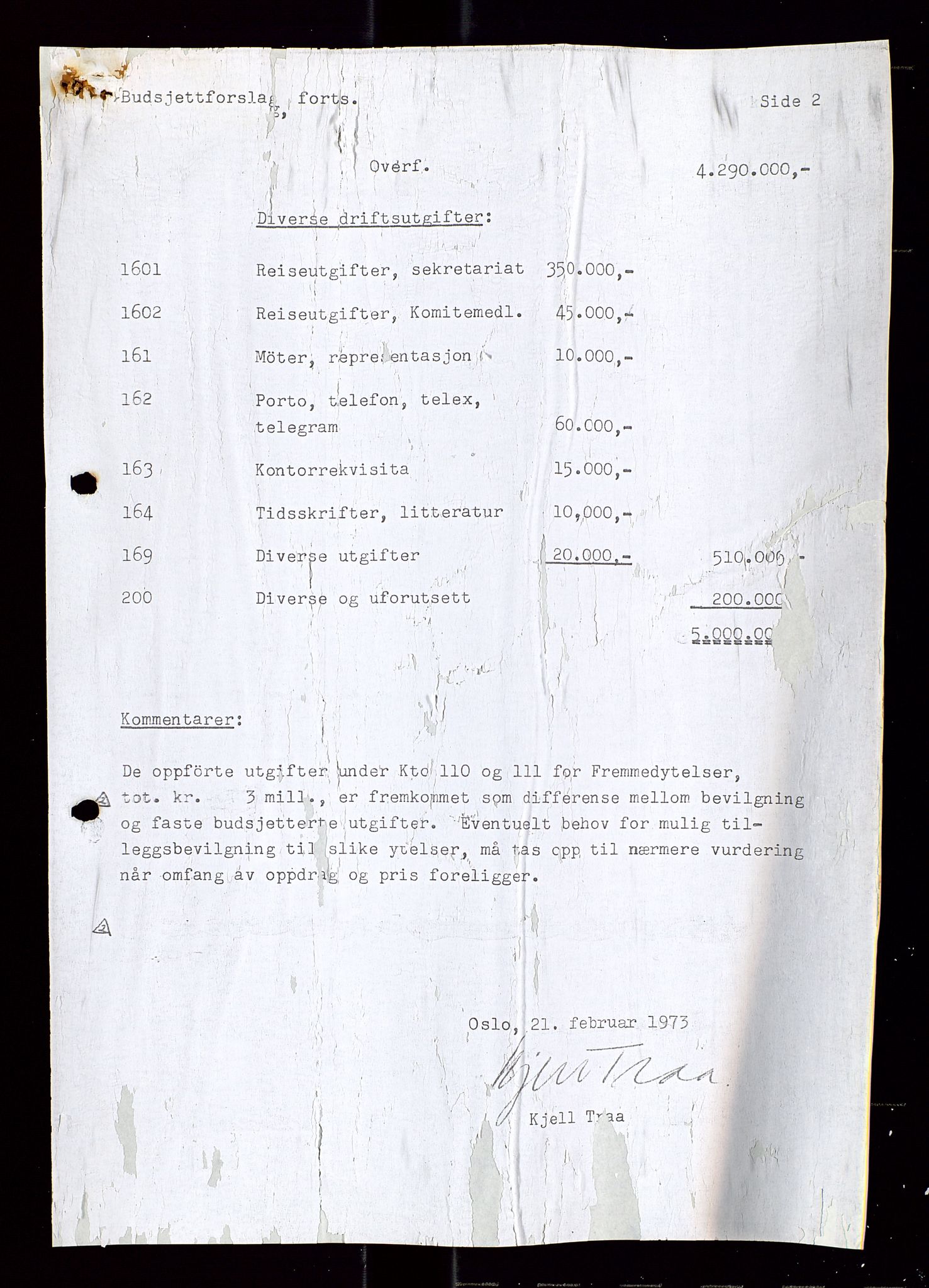 Industridepartementet, Oljekontoret, AV/SAST-A-101348/Di/L0004: DWP, møter, komite`møter, 761 forskning/teknologi, 1972-1975, s. 216