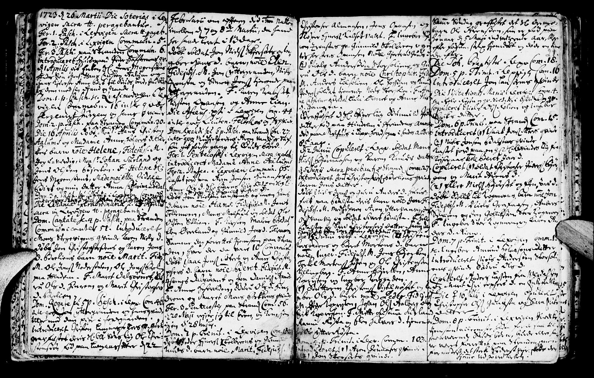 Ministerialprotokoller, klokkerbøker og fødselsregistre - Nord-Trøndelag, AV/SAT-A-1458/701/L0001: Ministerialbok nr. 701A01, 1717-1731, s. 21