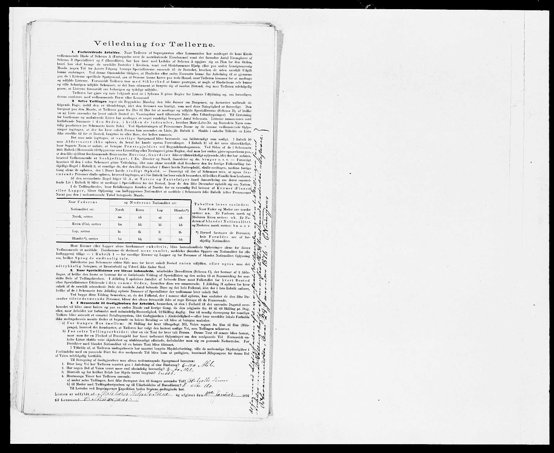 SAB, Folketelling 1875 for 1243P Os prestegjeld, 1875, s. 22