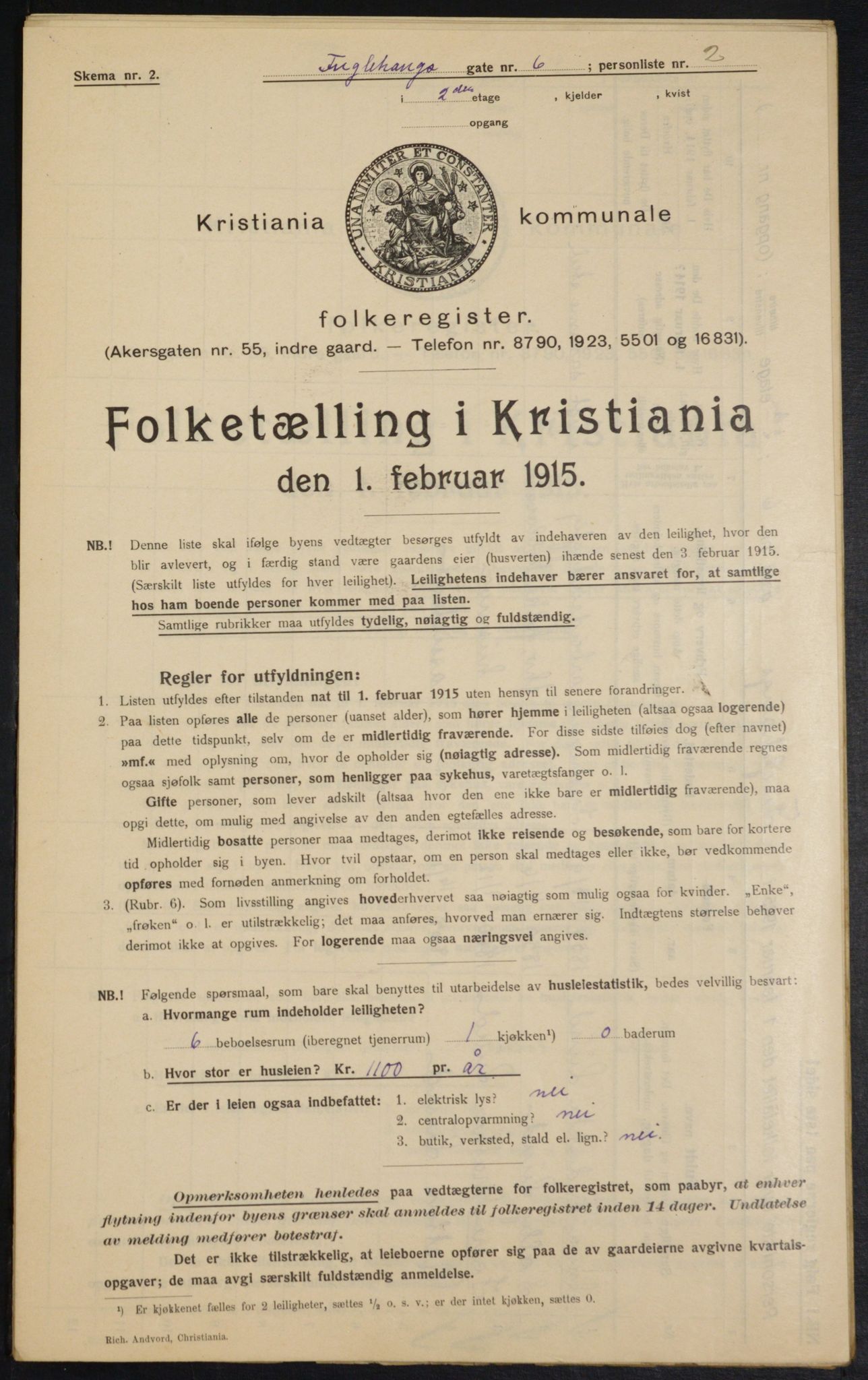 OBA, Kommunal folketelling 1.2.1915 for Kristiania, 1915, s. 28041