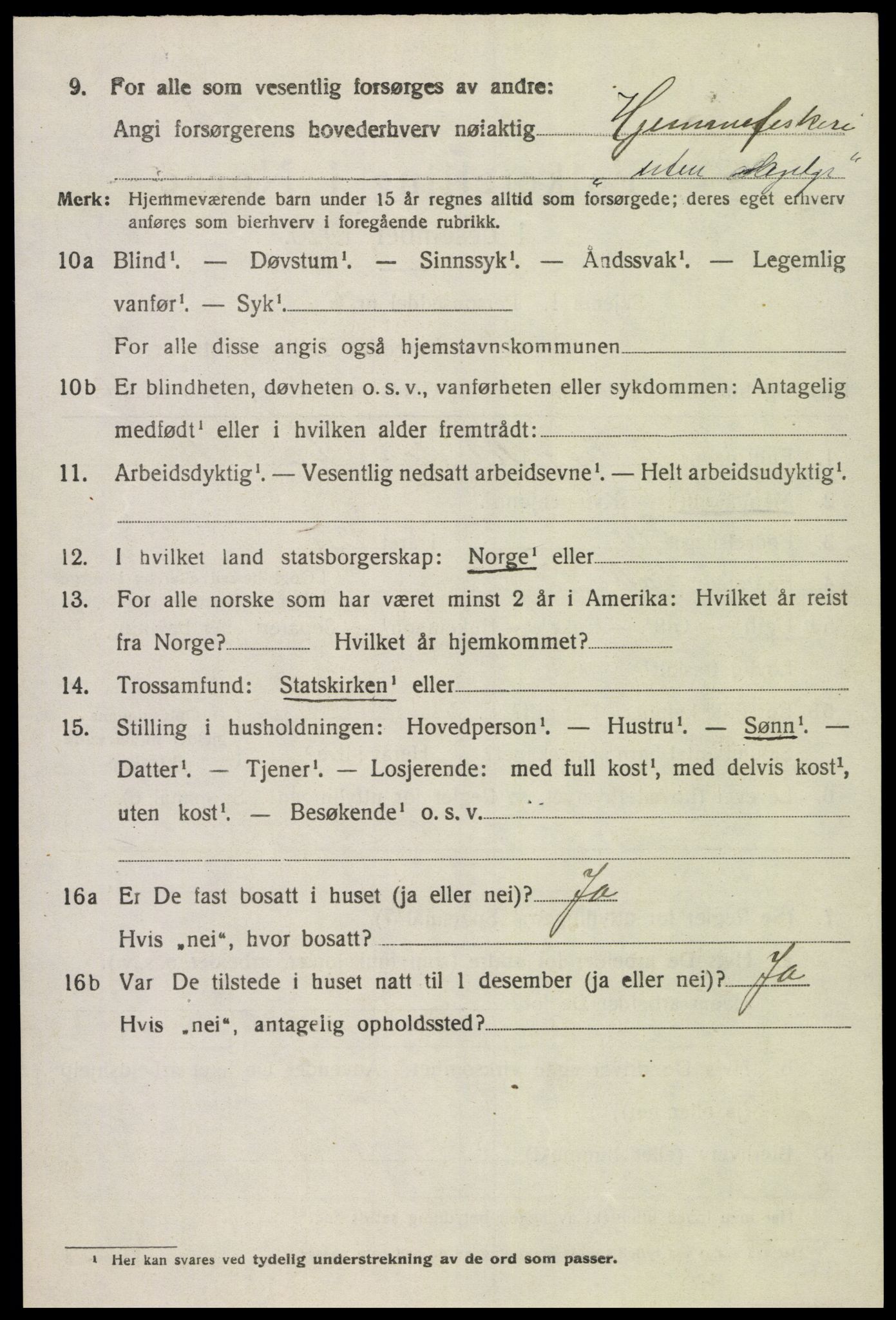 SAK, Folketelling 1920 for 1019 Halse og Harkmark herred, 1920, s. 2955