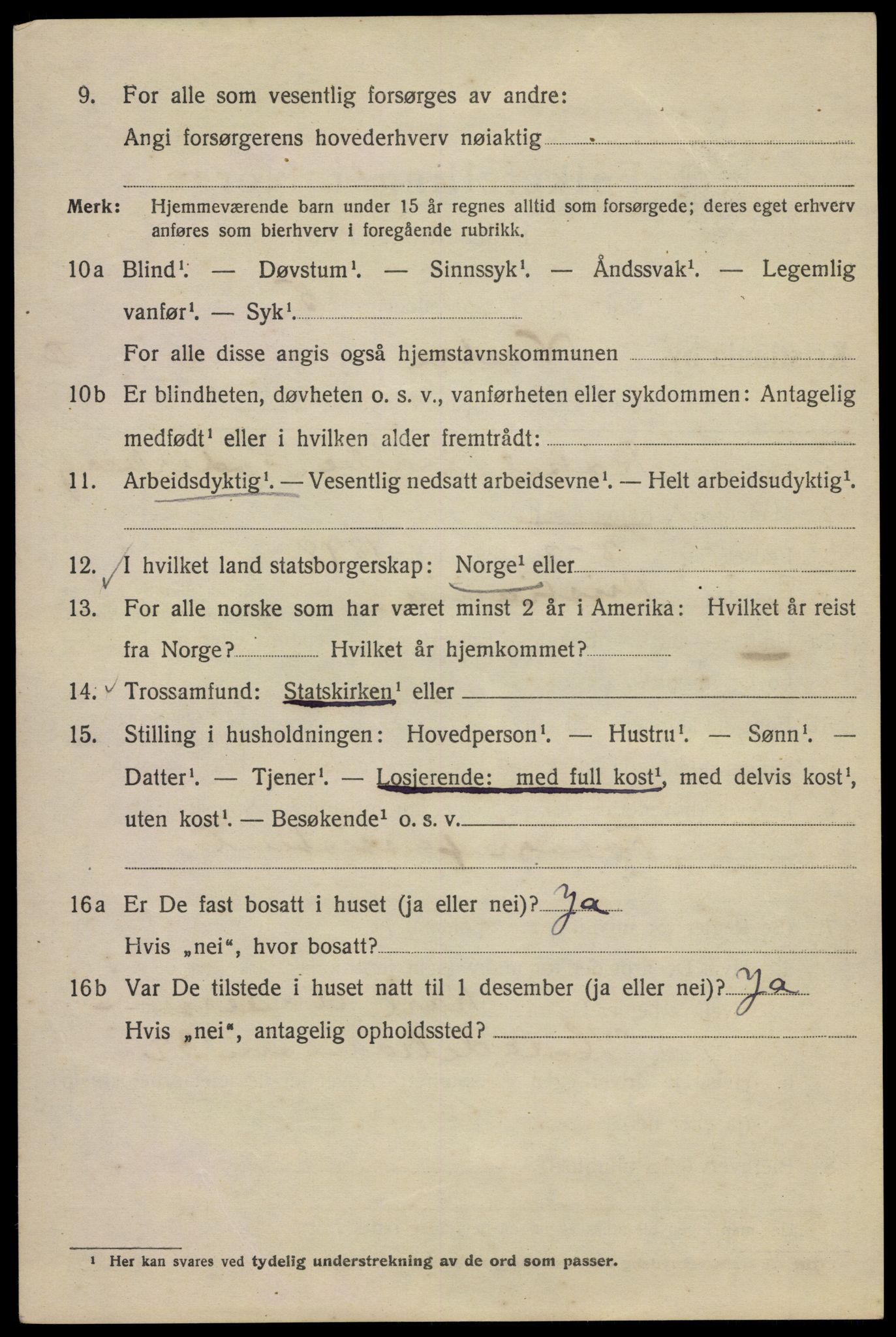 SAO, Folketelling 1920 for 0301 Kristiania kjøpstad, 1920, s. 410904