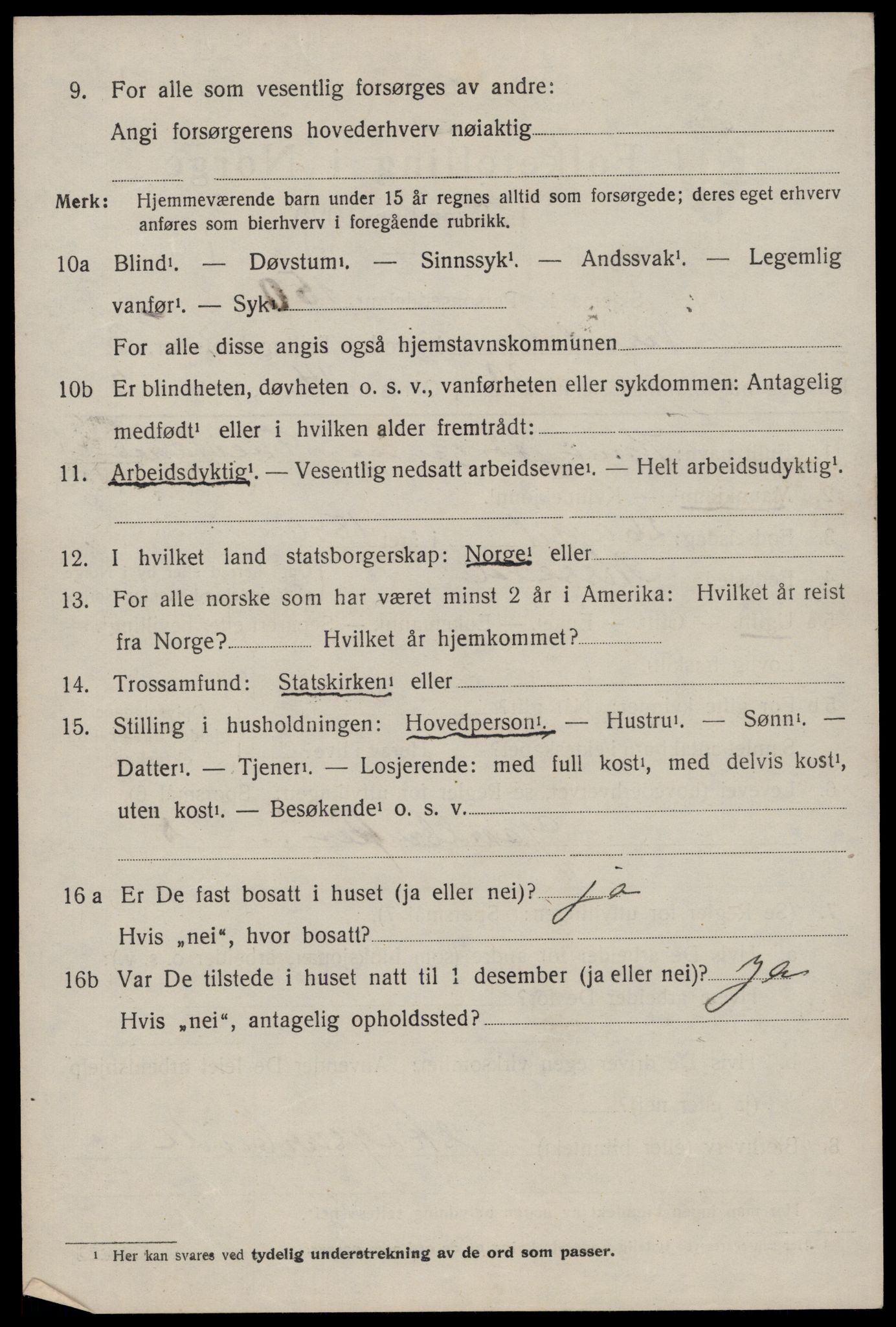 SAKO, Folketelling 1920 for 0830 Nissedal herred, 1920, s. 1796