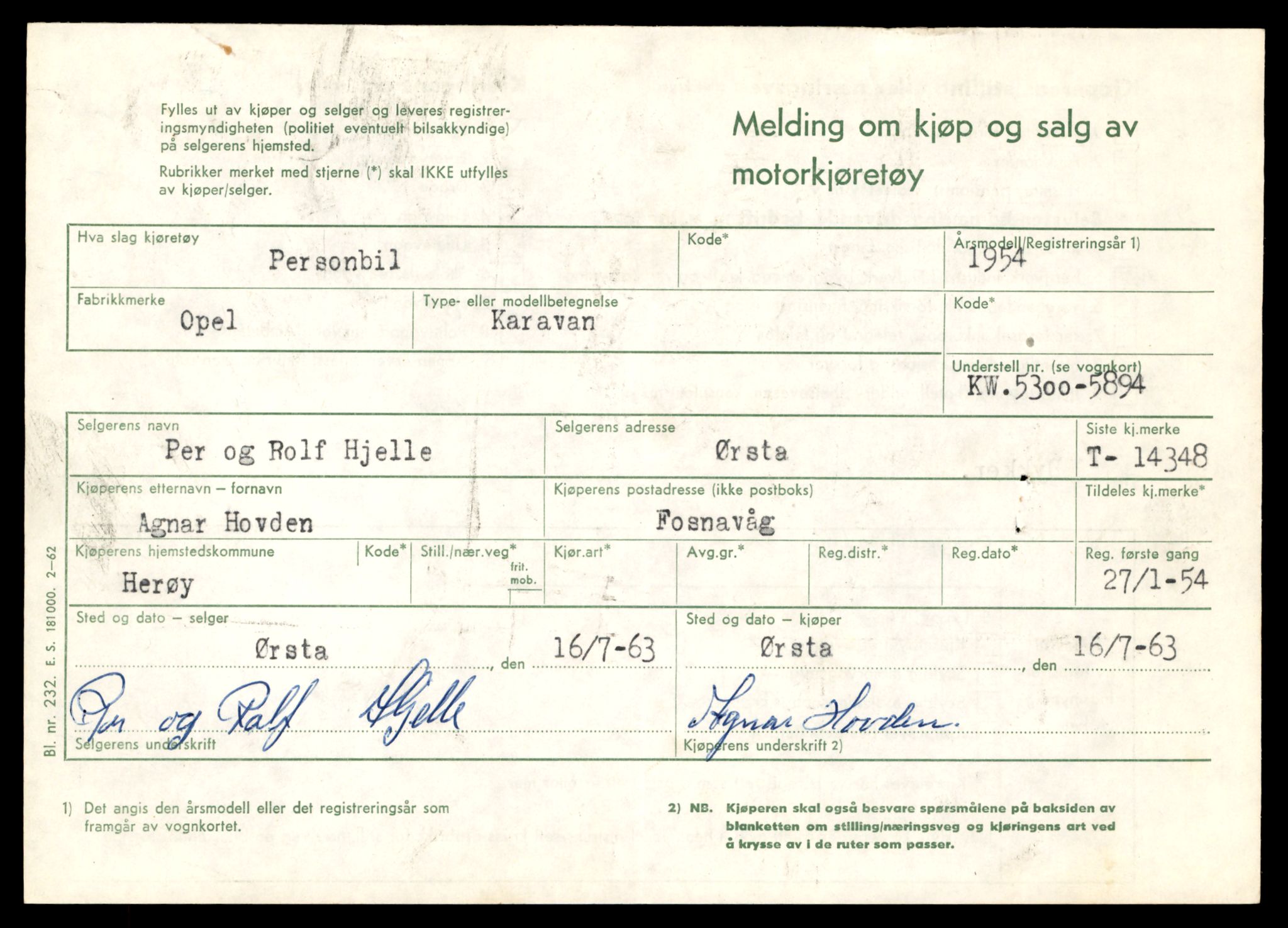 Møre og Romsdal vegkontor - Ålesund trafikkstasjon, AV/SAT-A-4099/F/Fe/L0045: Registreringskort for kjøretøy T 14320 - T 14444, 1927-1998, s. 735