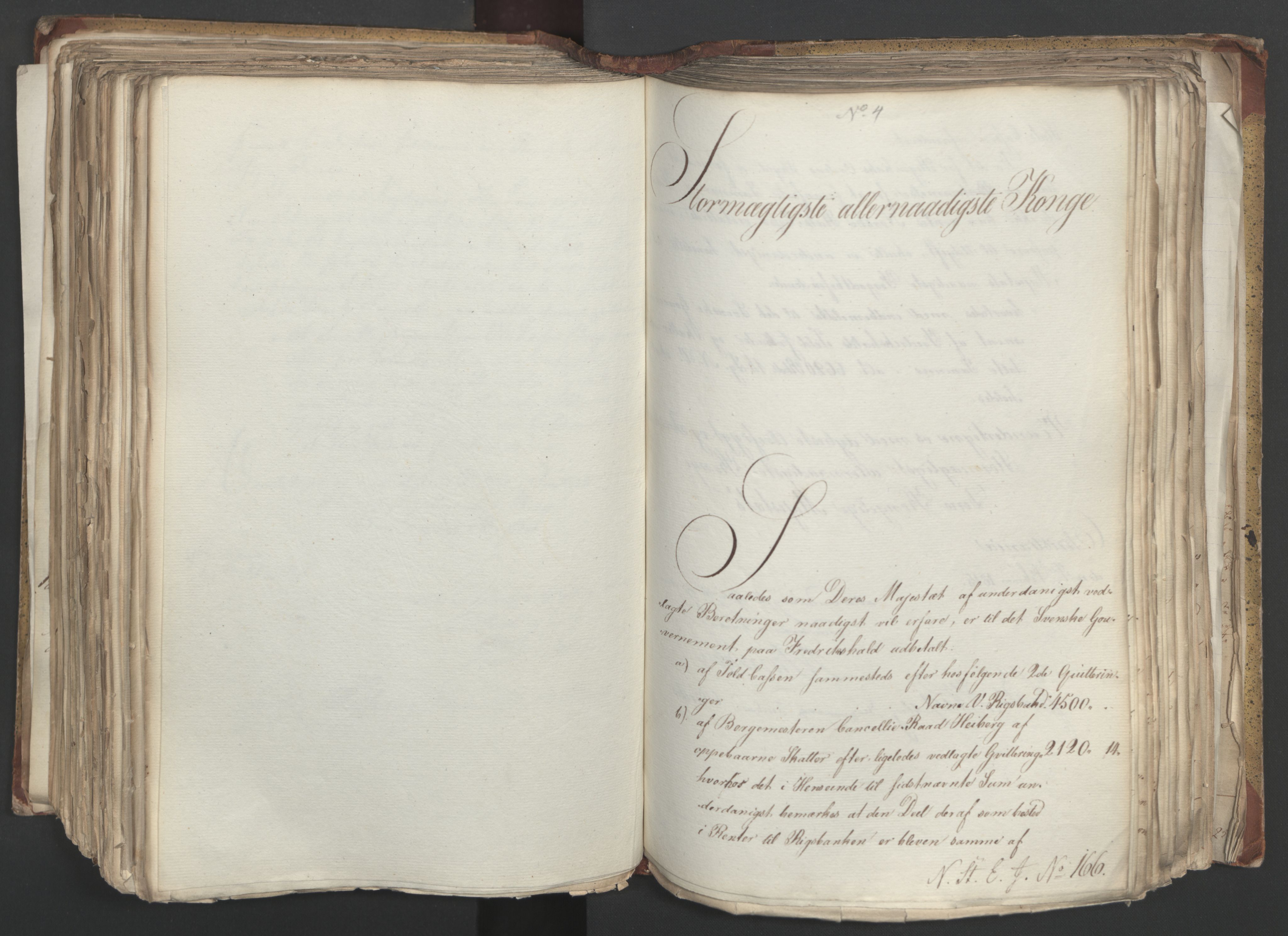 Statsrådsavdelingen i Stockholm, AV/RA-S-1003/D/Da/L0001: Regjeringsinnstillinger nr. 1-262, 1814-1815, s. 362