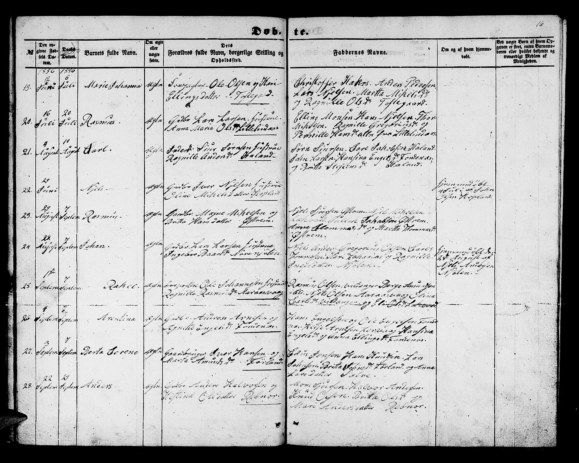 Lindås Sokneprestembete, AV/SAB-A-76701/H/Hab/Habc/L0001: Klokkerbok nr. C 1, 1853-1867, s. 17