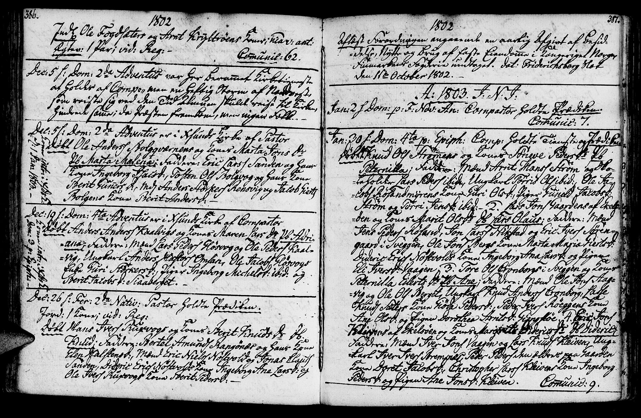 Ministerialprotokoller, klokkerbøker og fødselsregistre - Møre og Romsdal, AV/SAT-A-1454/569/L0816: Ministerialbok nr. 569A02, 1759-1805, s. 386-387