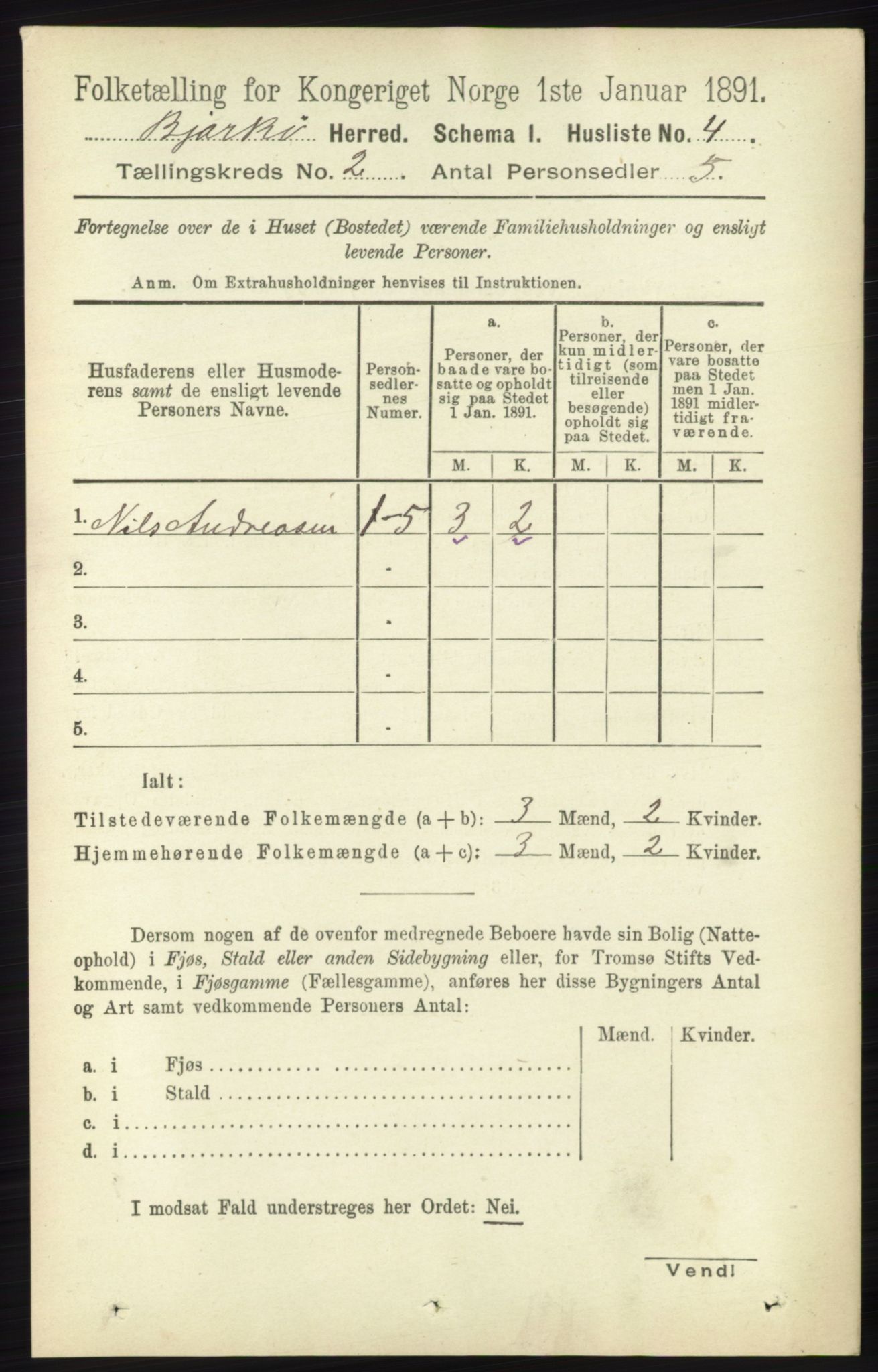 RA, Folketelling 1891 for 1915 Bjarkøy herred, 1891, s. 570