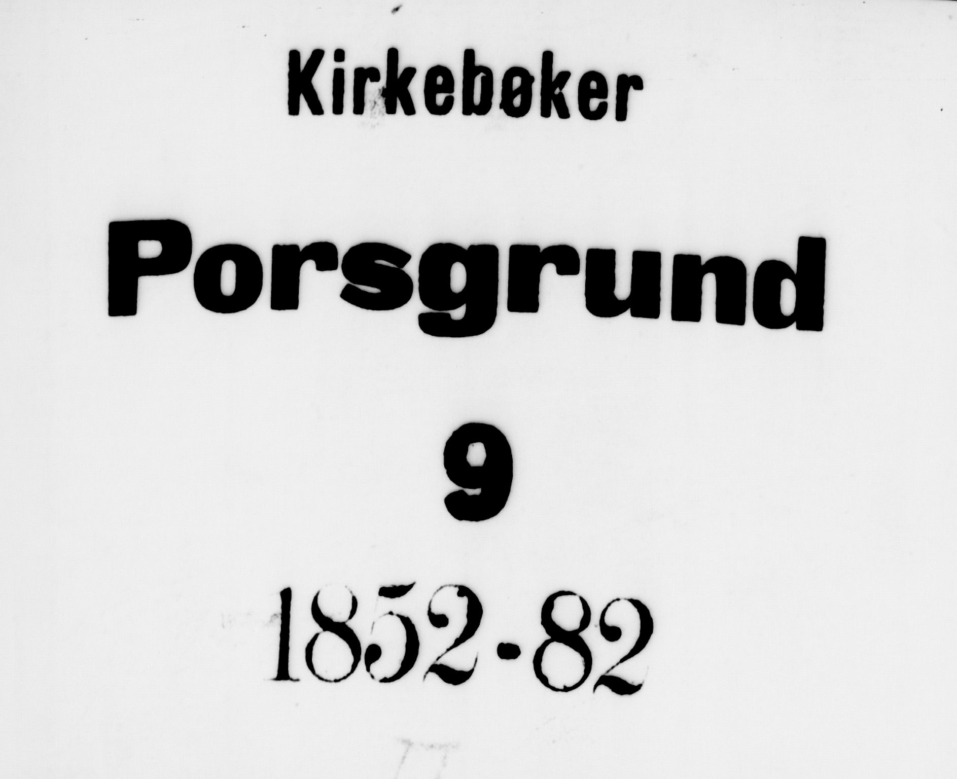 Porsgrunn kirkebøker , SAKO/A-104/G/Gb/L0004: Klokkerbok nr. II 4, 1853-1882