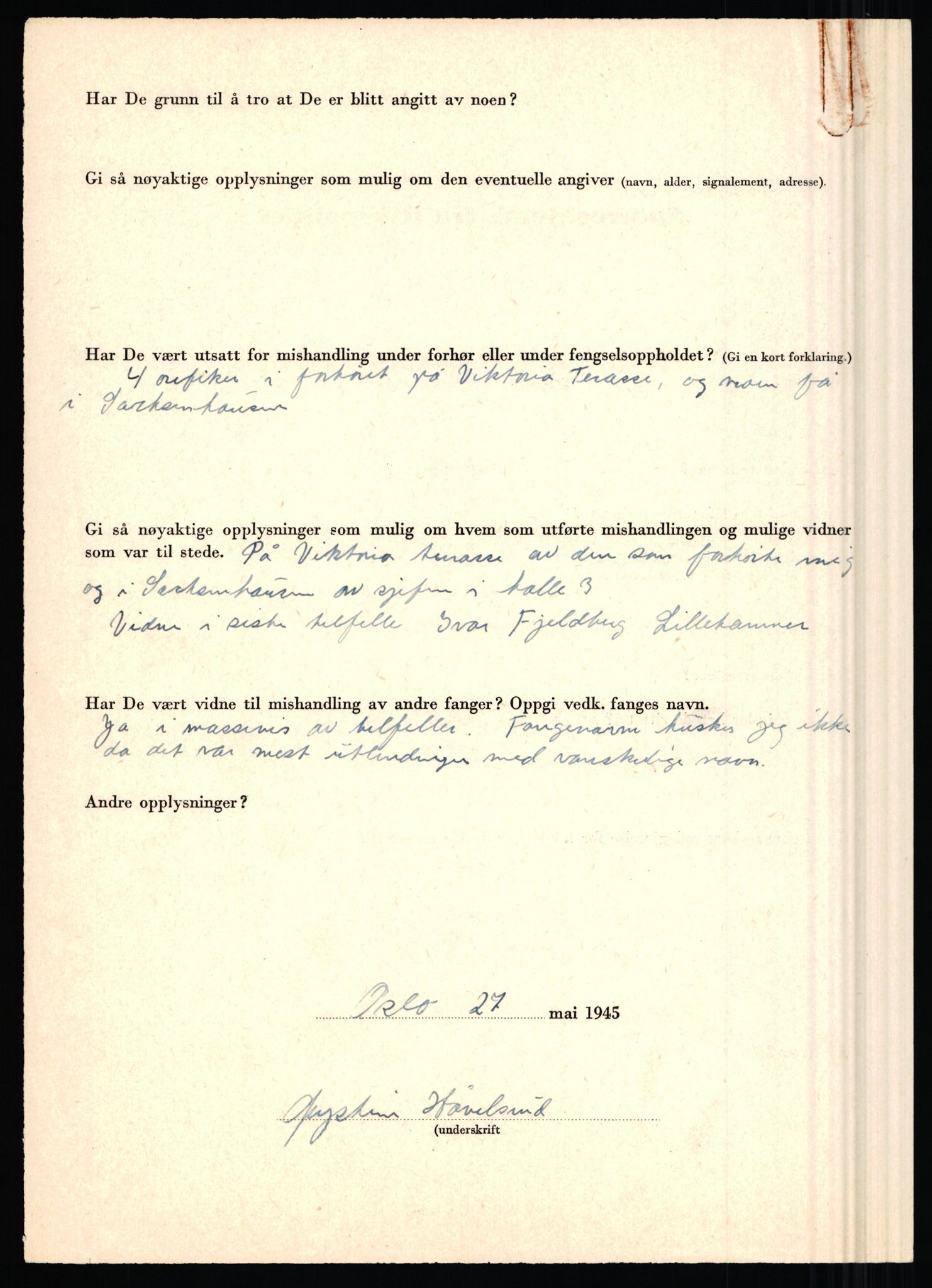 Rikspolitisjefen, AV/RA-S-1560/L/L0007: Heen, Erik C. - Iversen, Trygve, 1940-1945, s. 1060