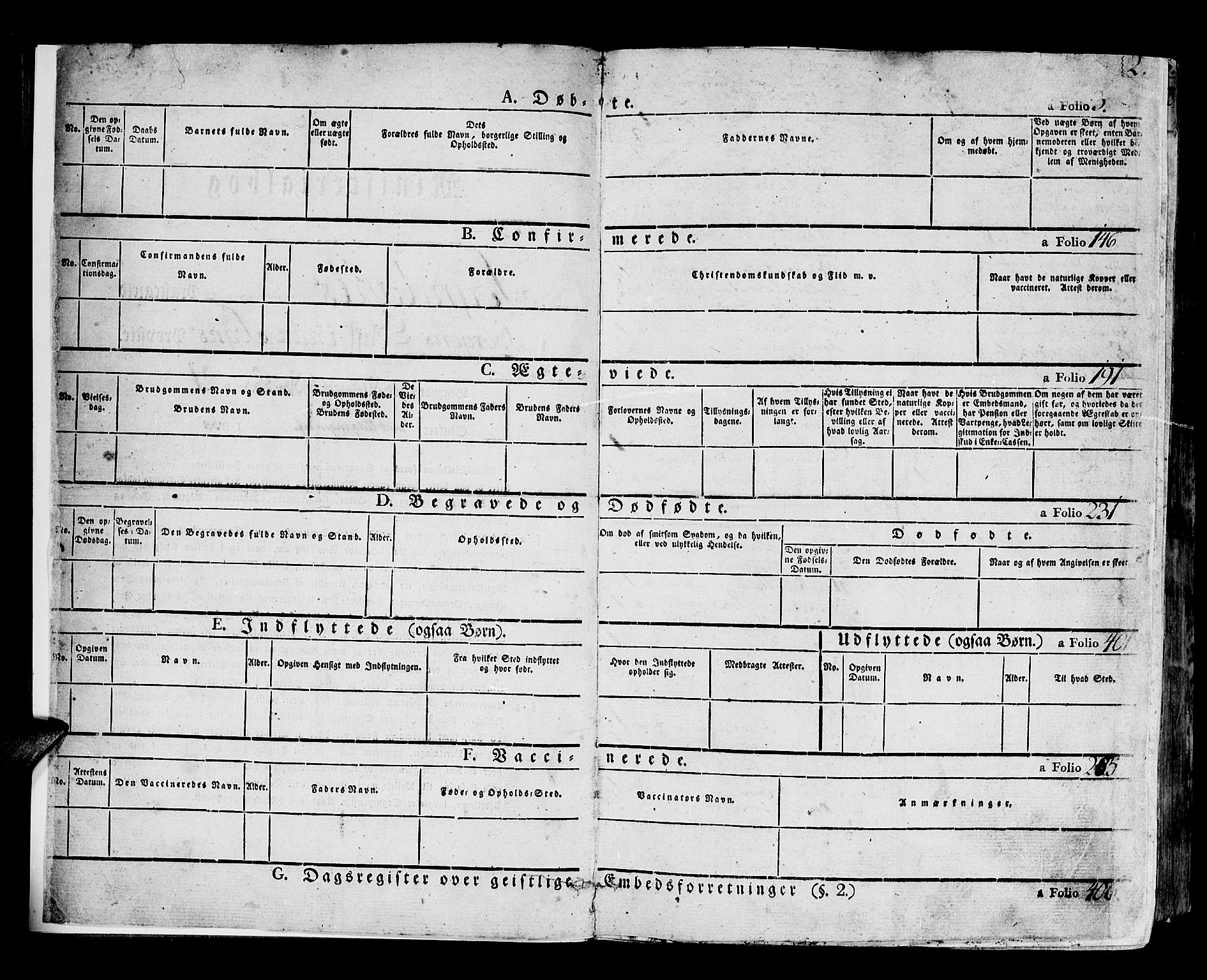 Sogndal sokneprestembete, AV/SAB-A-81301/H/Haa/Haaa/L0010: Ministerialbok nr. A 10, 1821-1838, s. 2