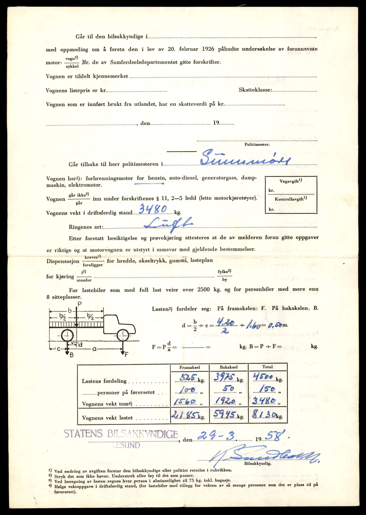 Møre og Romsdal vegkontor - Ålesund trafikkstasjon, AV/SAT-A-4099/F/Fe/L0036: Registreringskort for kjøretøy T 12831 - T 13030, 1927-1998, s. 1598