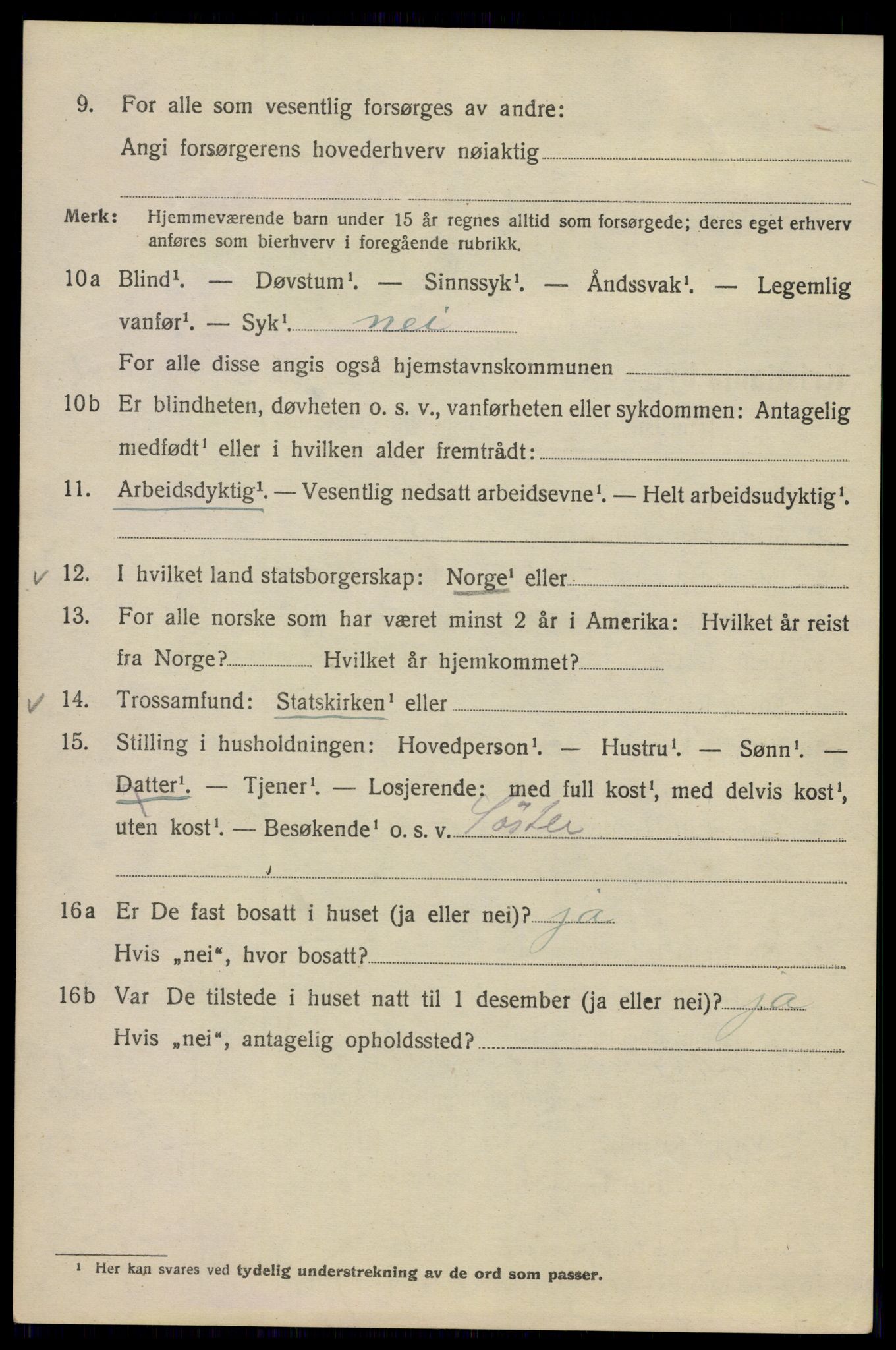 SAO, Folketelling 1920 for 0301 Kristiania kjøpstad, 1920, s. 312502