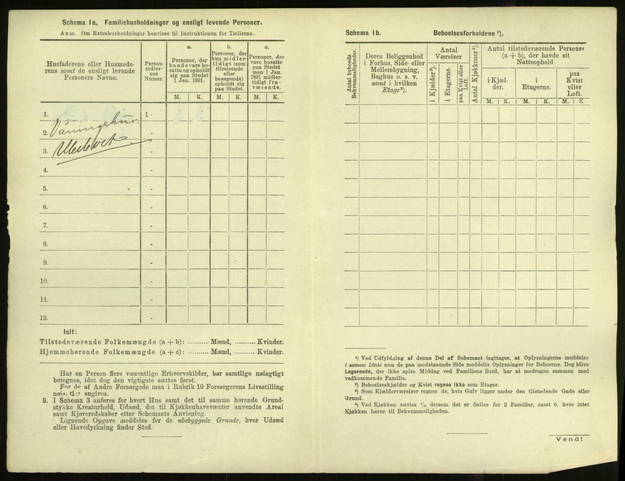 RA, Folketelling 1891 for 1002 Mandal ladested, 1891, s. 70