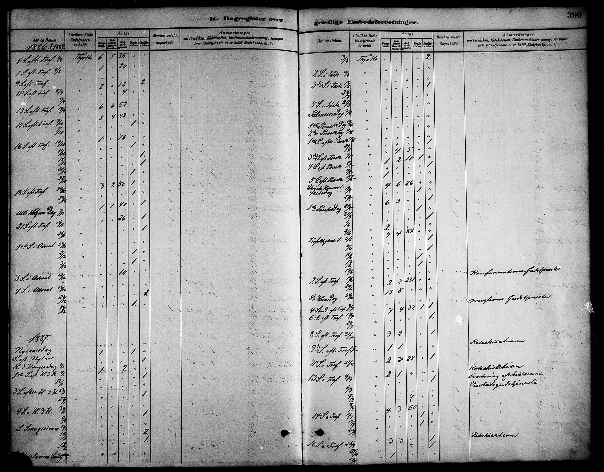 Ministerialprotokoller, klokkerbøker og fødselsregistre - Nordland, SAT/A-1459/817/L0268: Klokkerbok nr. 817C03, 1884-1920, s. 390