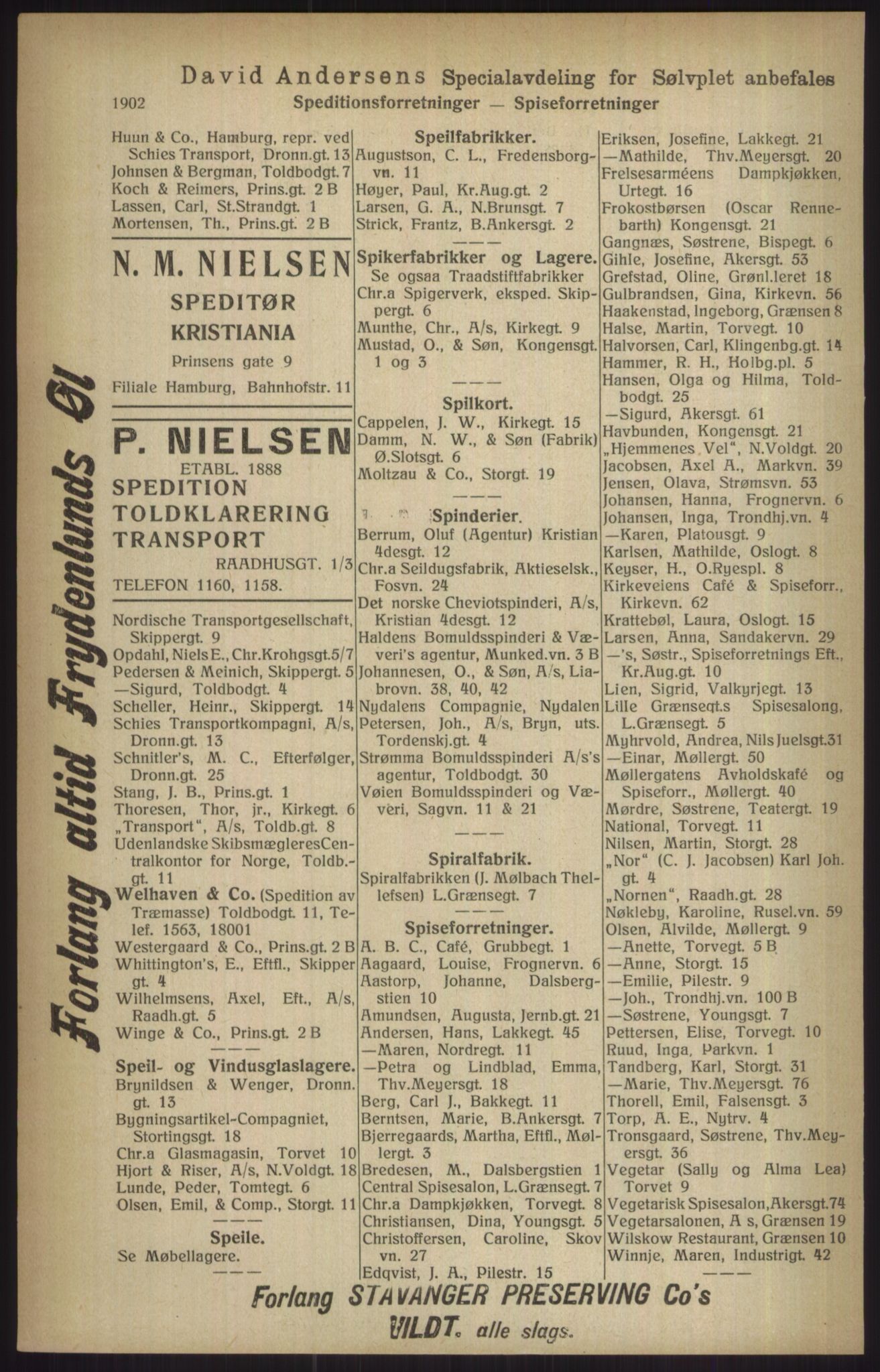 Kristiania/Oslo adressebok, PUBL/-, 1915, s. 1902