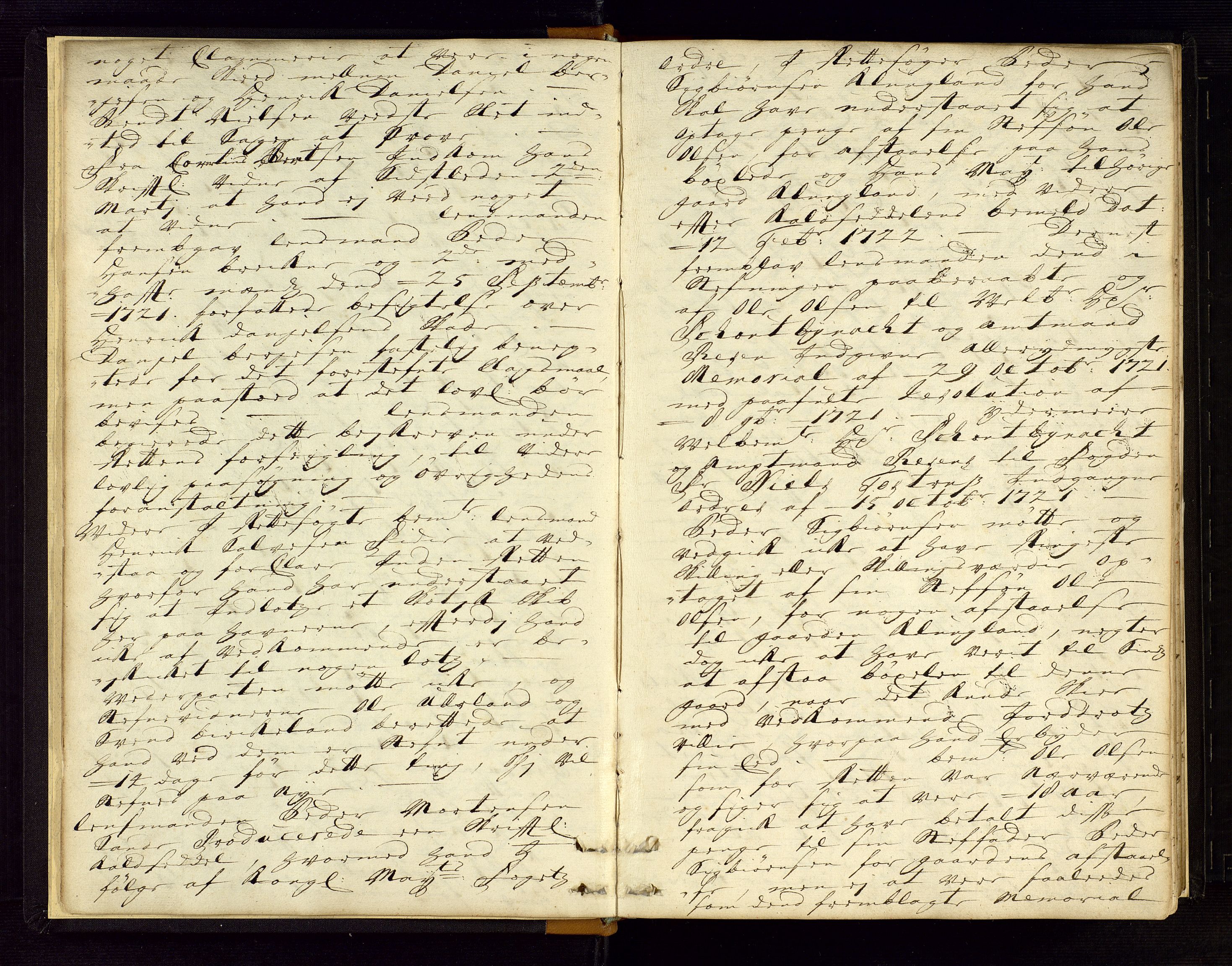 Lister sorenskriveri, AV/SAK-1221-0003/F/Fb/L0001: Ekstrarettsprotokoll med register nr 1, 1722-1723, s. 5