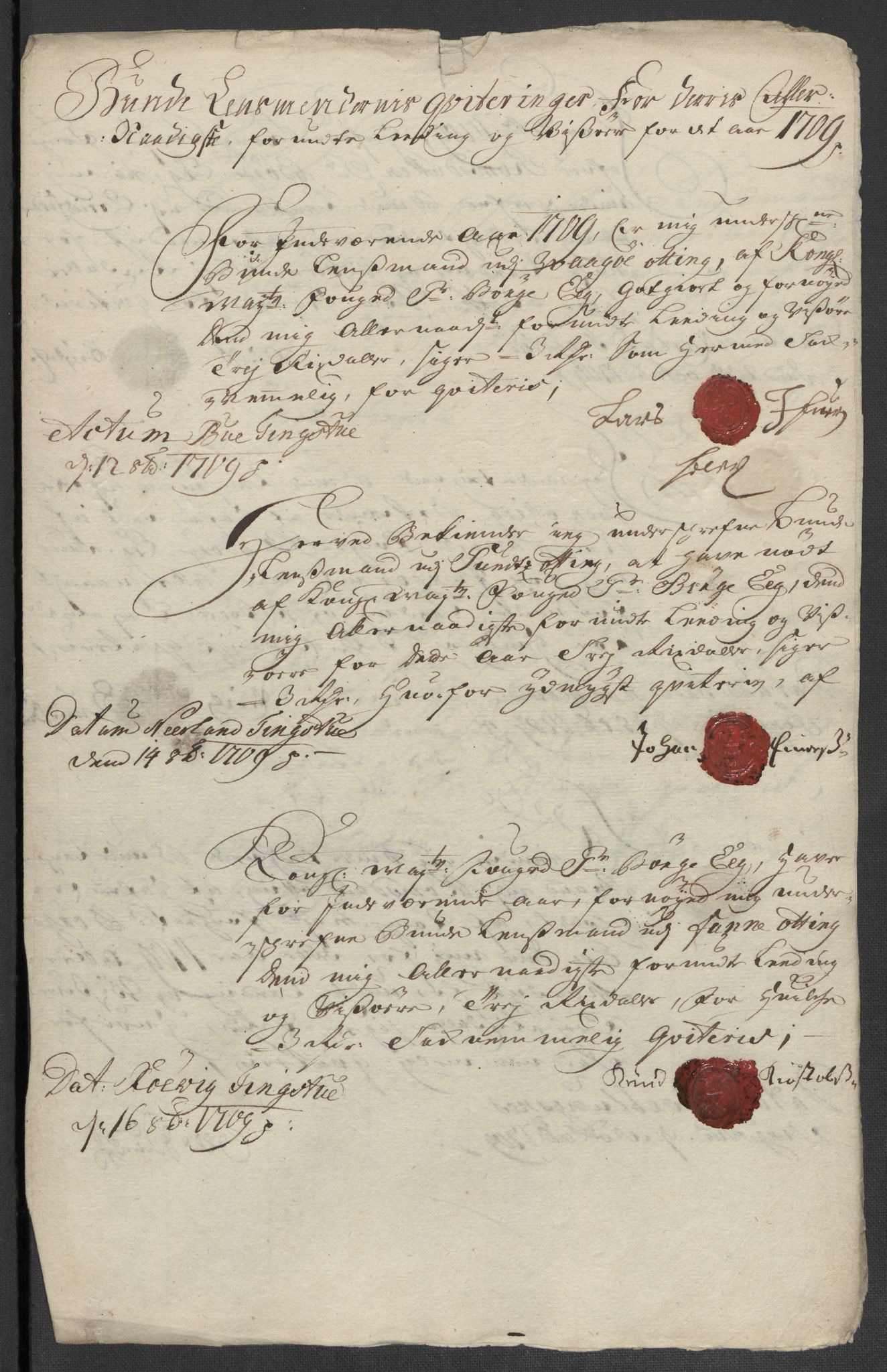 Rentekammeret inntil 1814, Reviderte regnskaper, Fogderegnskap, RA/EA-4092/R55/L3659: Fogderegnskap Romsdal, 1709-1710, s. 182