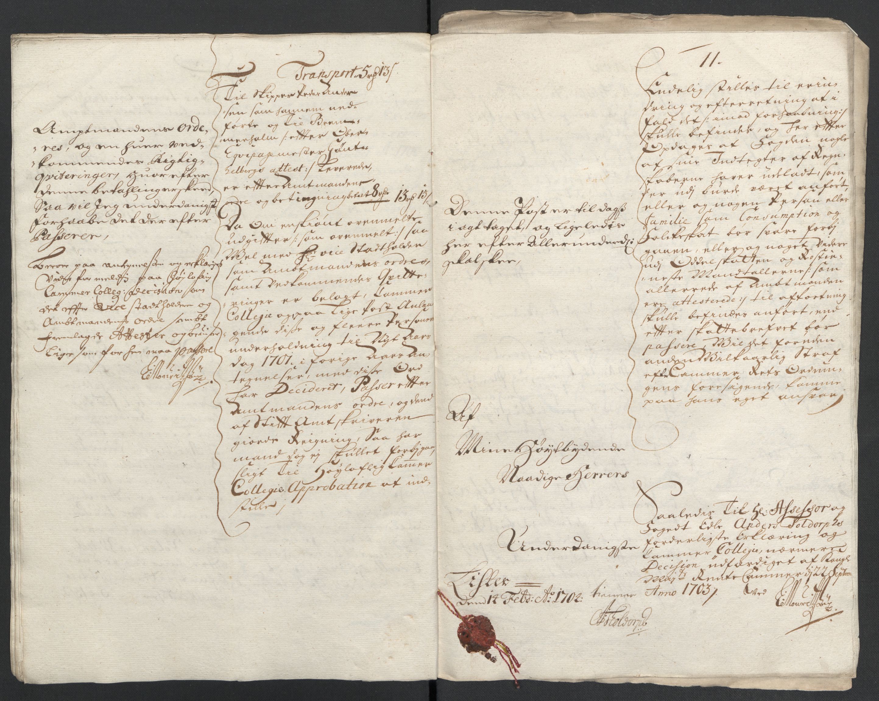 Rentekammeret inntil 1814, Reviderte regnskaper, Fogderegnskap, AV/RA-EA-4092/R43/L2549: Fogderegnskap Lista og Mandal, 1701-1702, s. 370