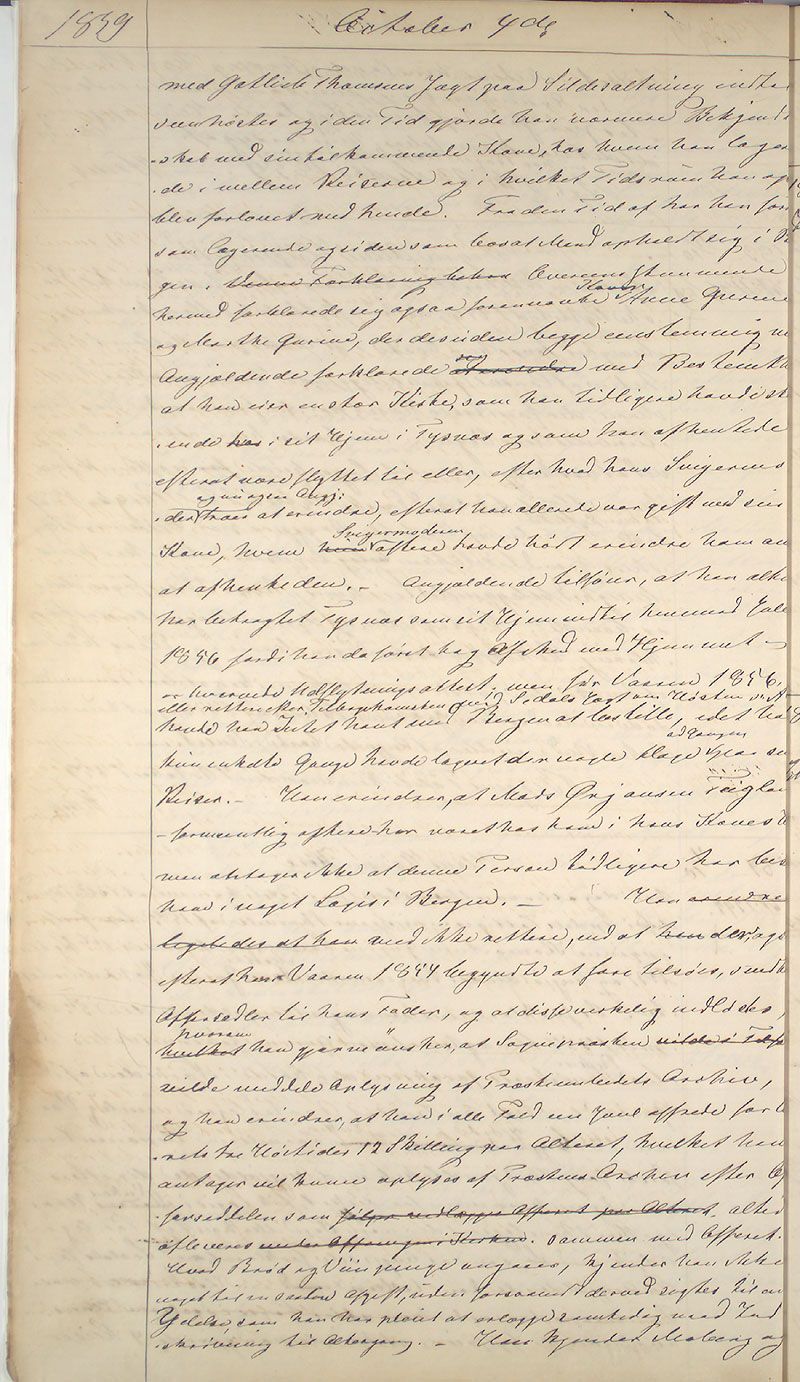 Bergen politikammer / politidistrikt, AV/SAB-A-60401/I/Ic, 1859-1863